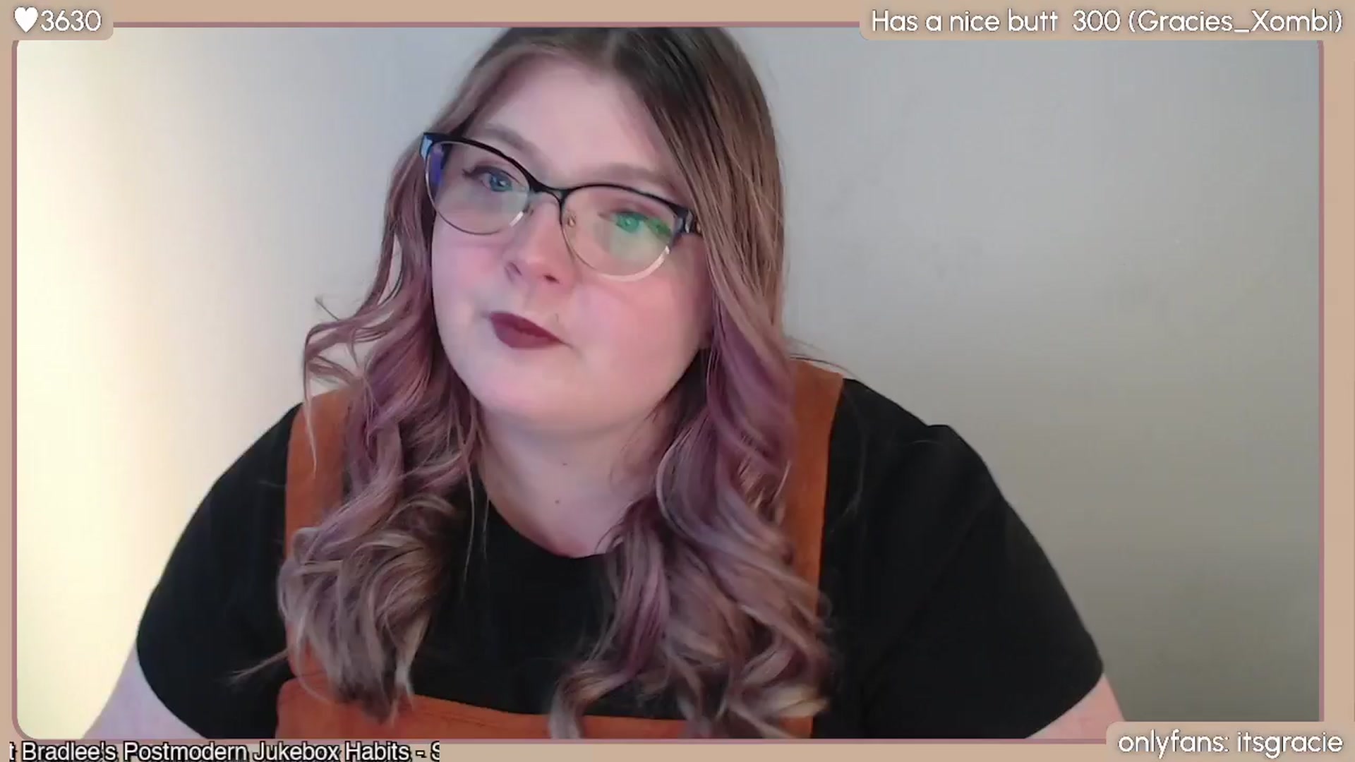 Gallery image thumbnail from Gracie's myfreecams stream on, 04/02/2024, 23:44 image 1 of 20