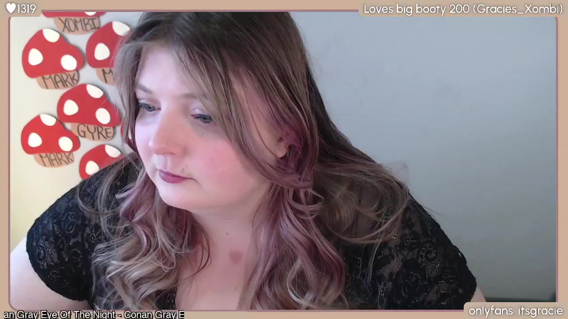 Gallery image thumbnail from Gracie's myfreecams stream on, 04/10/2024, 01:00 image 1 of 20