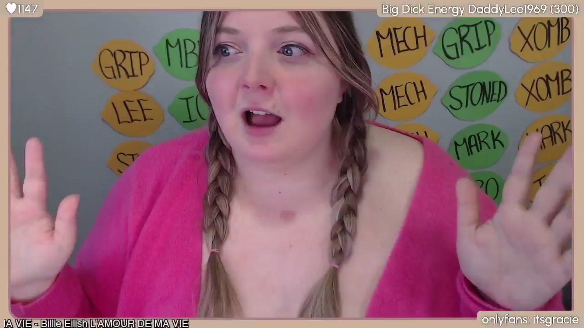 Gallery image thumbnail from Gracie's myfreecams stream on, 05/20/2024, 24:19 image 19 of 20