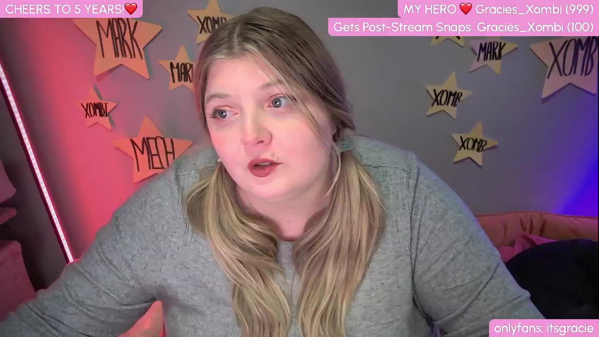 Gallery image thumbnail from Gracie's myfreecams stream on, 01/20/2025, 24:01 image 1 of 20