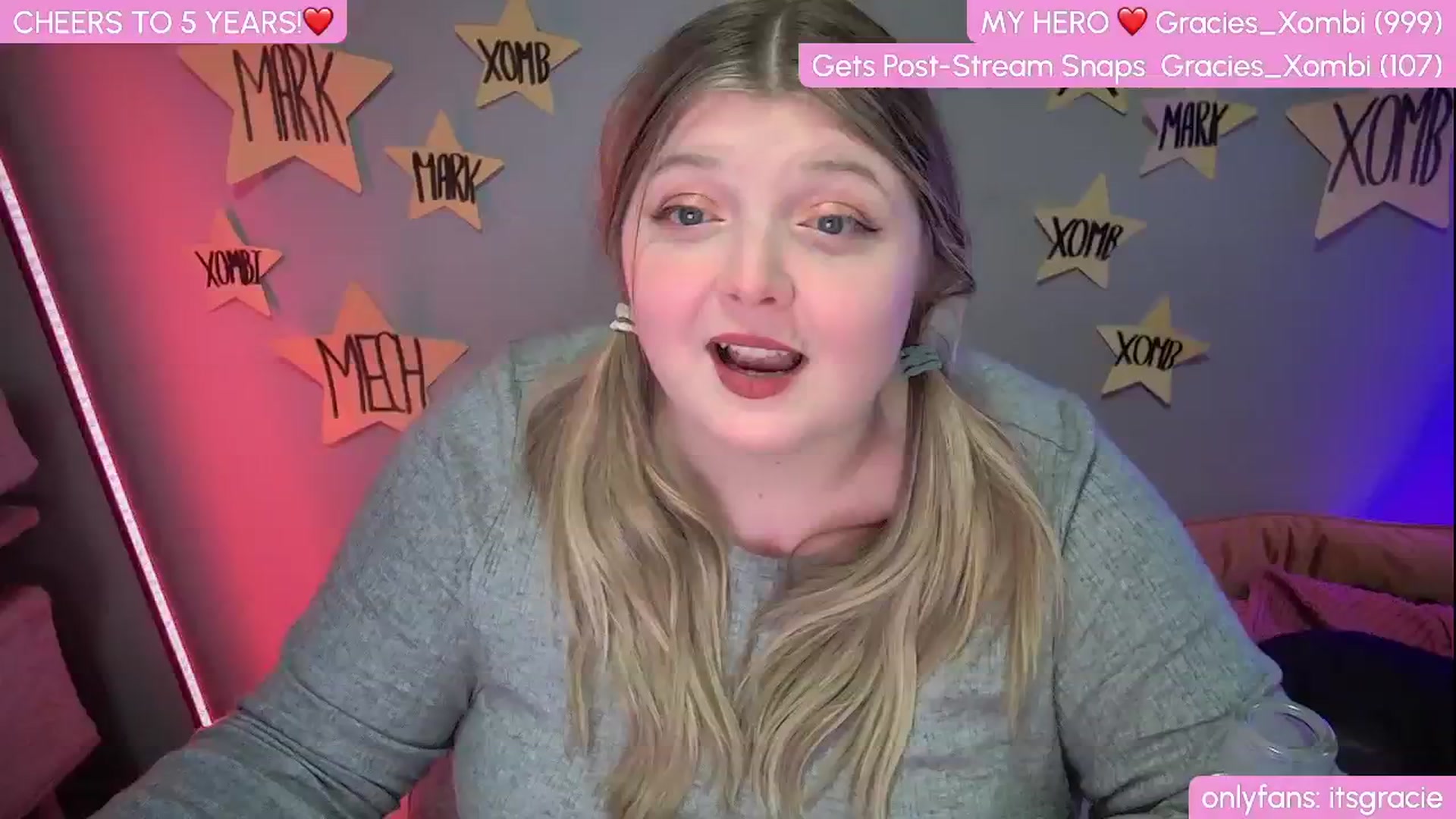 Gallery image thumbnail from Gracie's myfreecams stream on, 01/20/2025, 24:01 image 16 of 20
