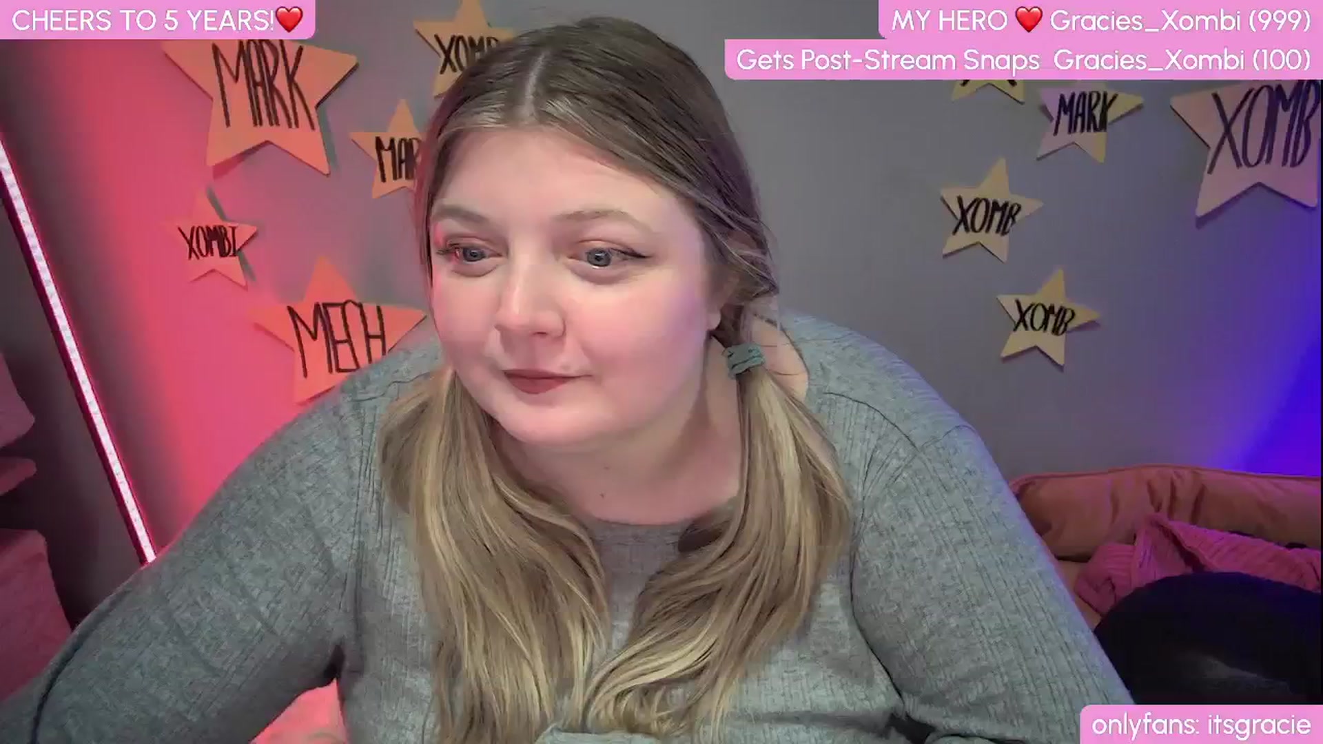 Gallery image thumbnail from Gracie's myfreecams stream on, 01/20/2025, 24:01 image 11 of 20