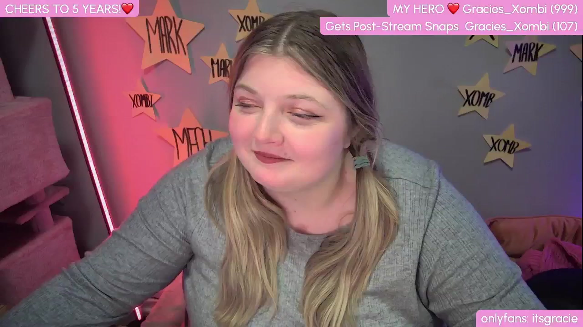 Gallery image thumbnail from Gracie's myfreecams stream on, 01/20/2025, 24:01 image 20 of 20