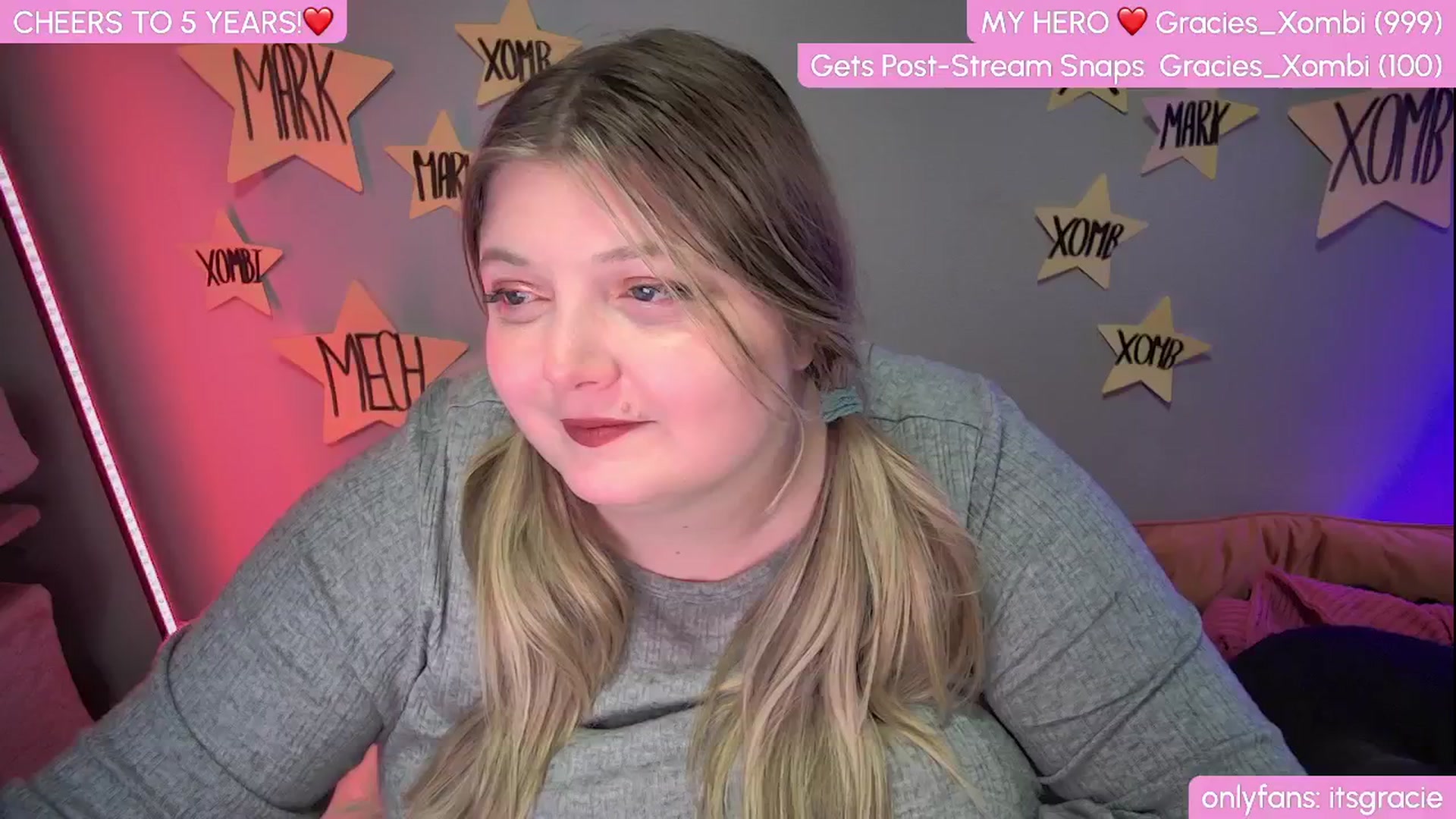 Gallery image thumbnail from Gracie's myfreecams stream on, 01/20/2025, 24:01 image 5 of 20