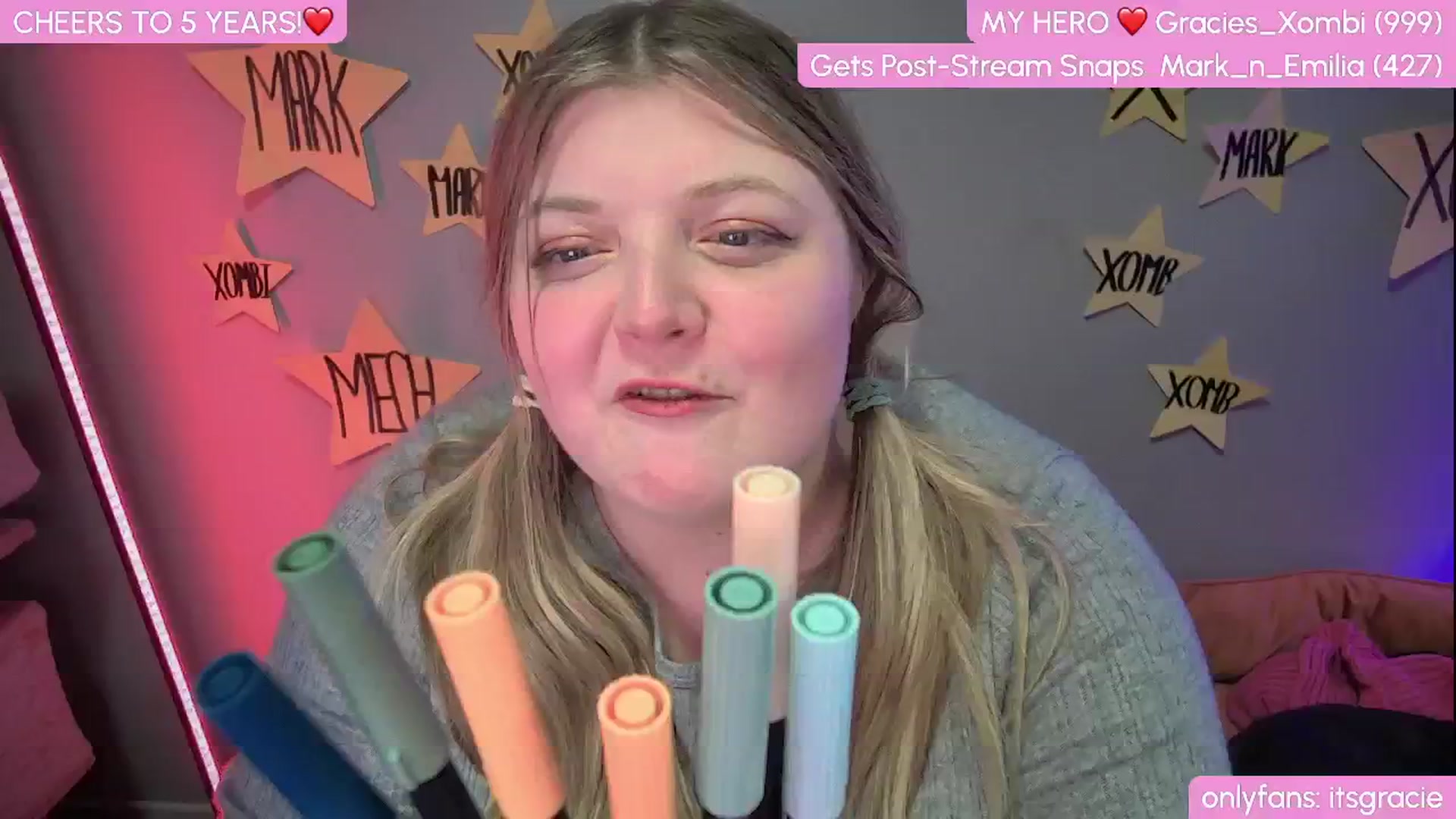 Gallery image thumbnail from Gracie's myfreecams stream on, 01/20/2025, 01:32 image 6 of 20