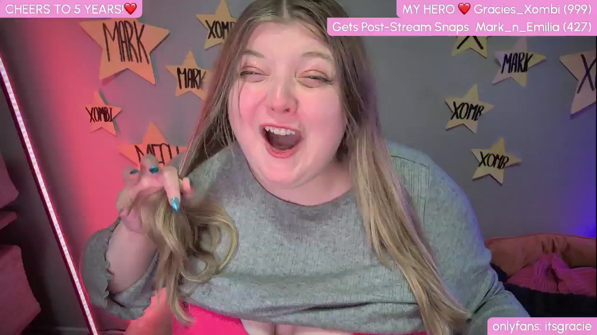 Gallery image thumbnail from Gracie's myfreecams stream on, 01/20/2025, 01:32 image 11 of 20