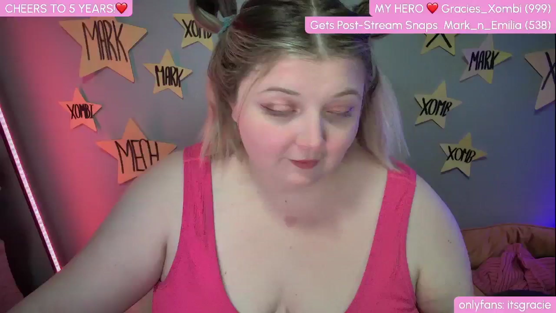 Gallery image thumbnail from Gracie's myfreecams stream on, 01/20/2025, 01:32 image 19 of 20