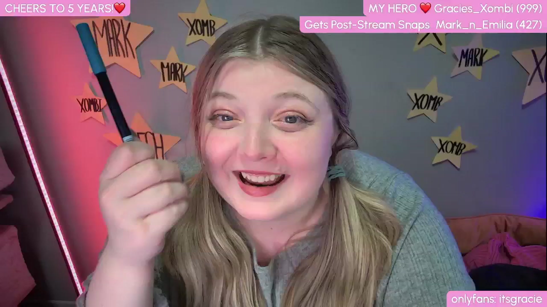 Gallery image thumbnail from Gracie's myfreecams stream on, 01/20/2025, 01:32 image 3 of 20