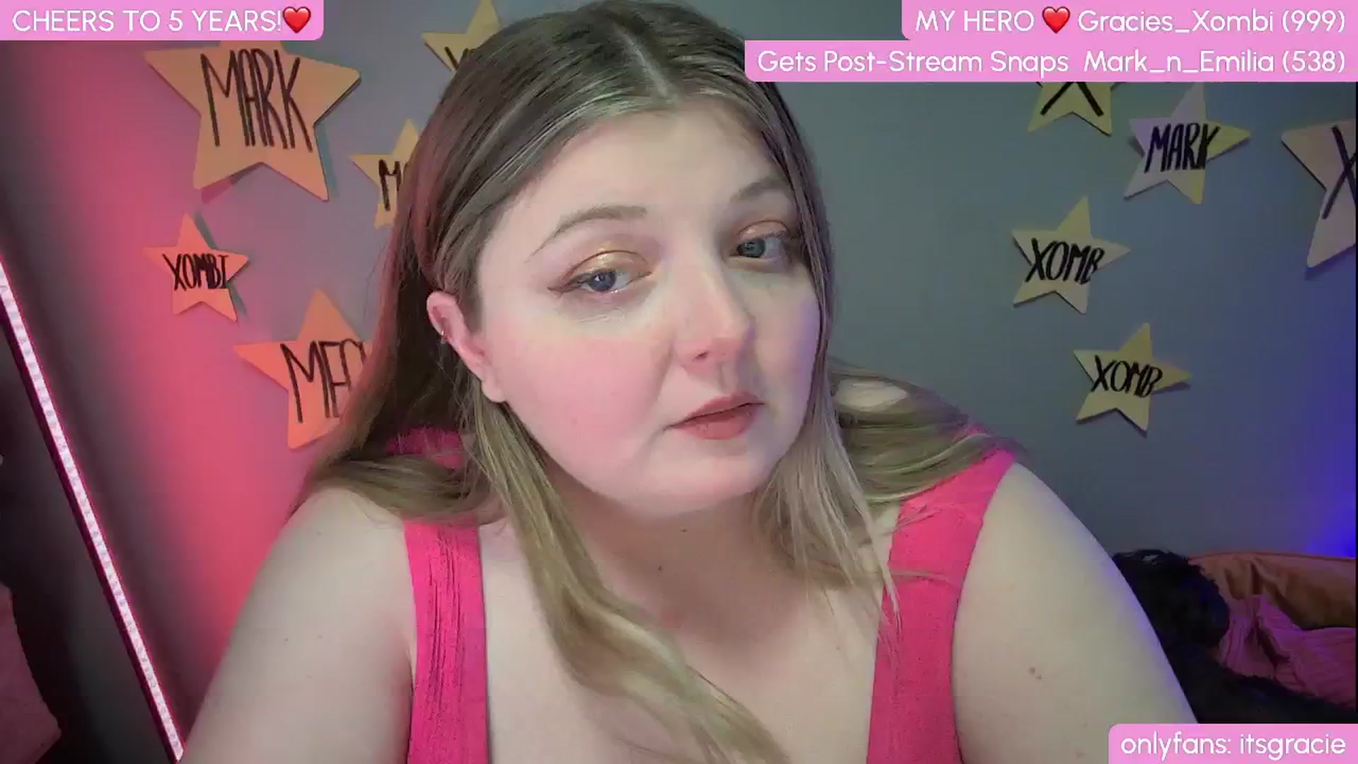 Gallery image thumbnail from Gracie's myfreecams stream on, 01/20/2025, 01:32 image 15 of 20