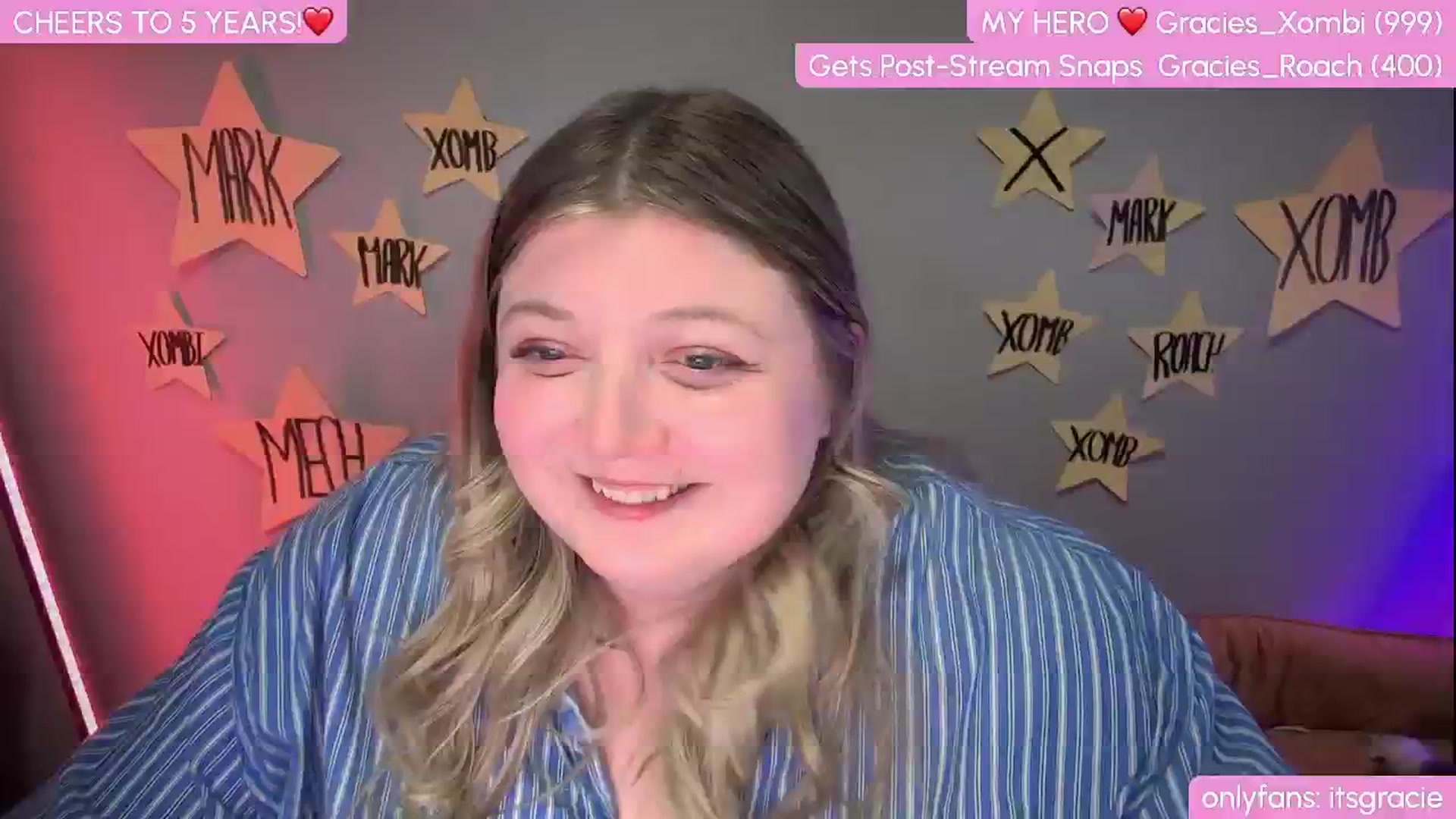 Gallery image thumbnail from Gracie's myfreecams stream on, 01/21/2025, 01:23 image 15 of 20