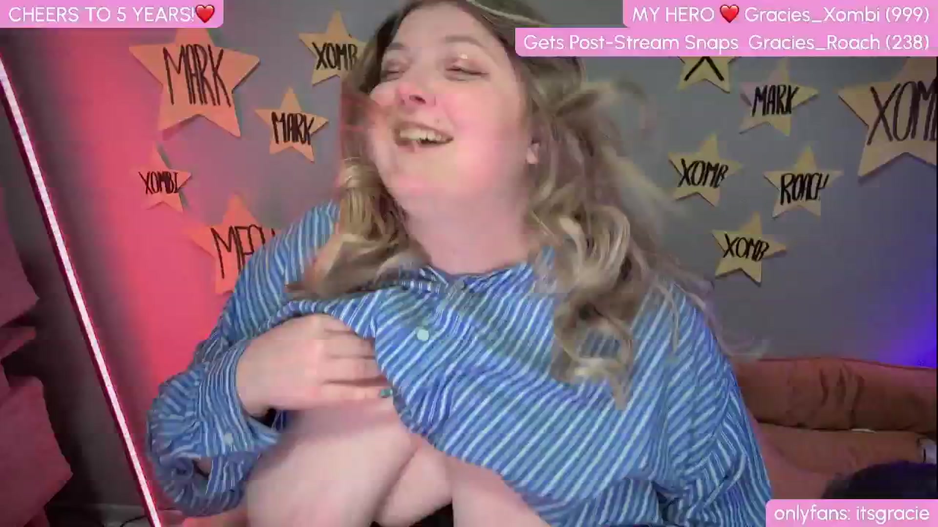 Gallery image thumbnail from Gracie's myfreecams stream on, 01/21/2025, 01:23 image 6 of 20