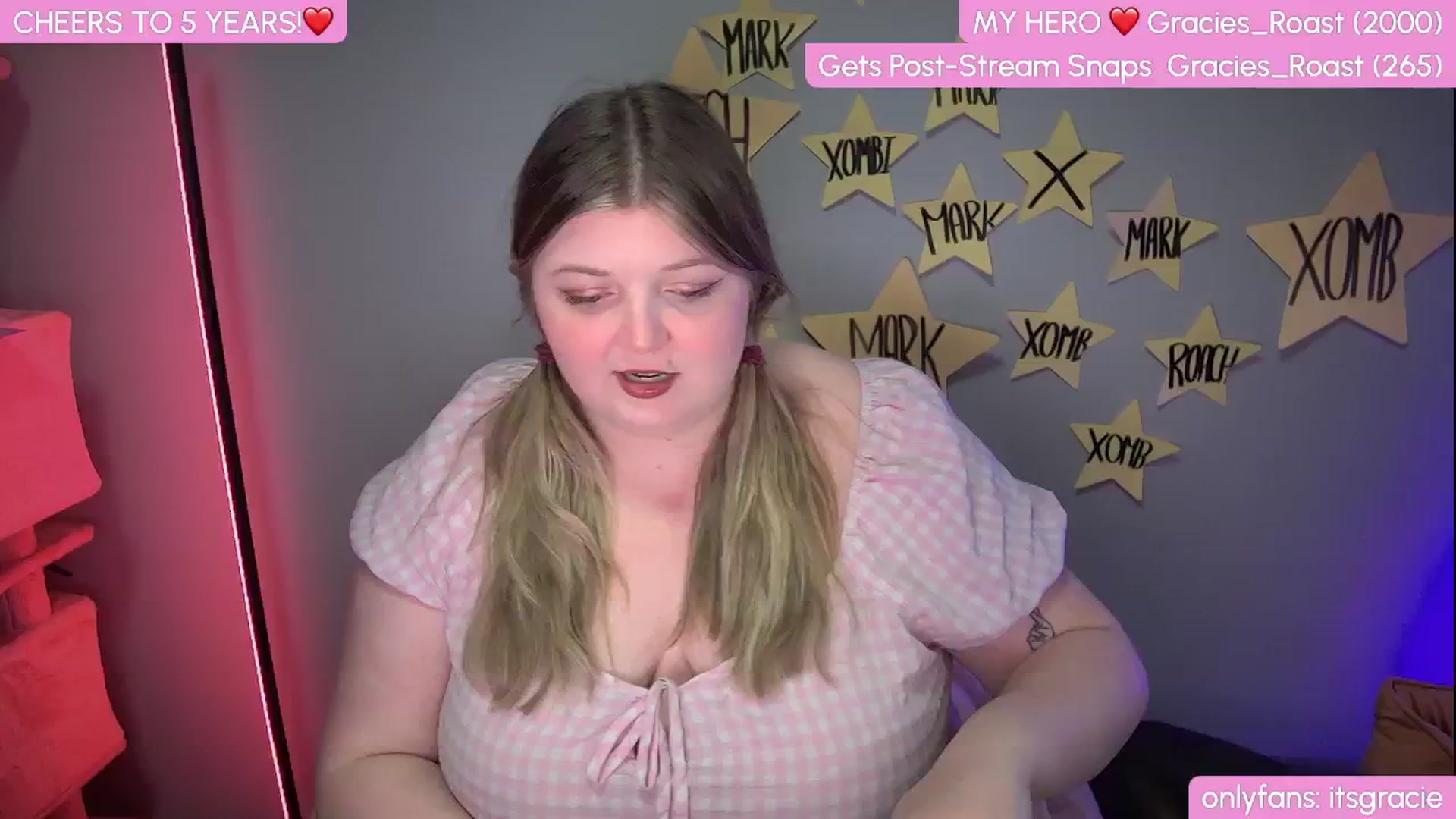 Gallery image thumbnail from Gracie's myfreecams stream on, 01/27/2025, 24:16 image 2 of 20