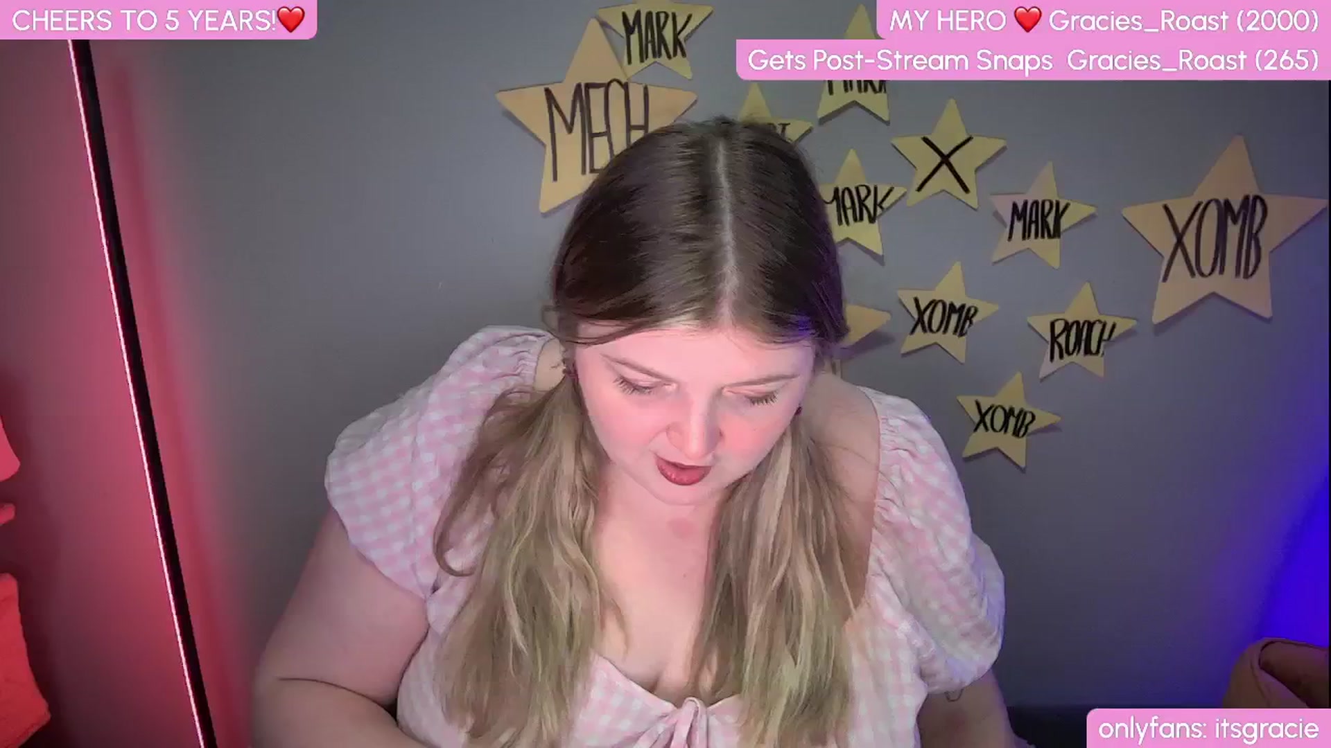 Gallery image thumbnail from Gracie's myfreecams stream on, 01/27/2025, 24:16 image 11 of 20