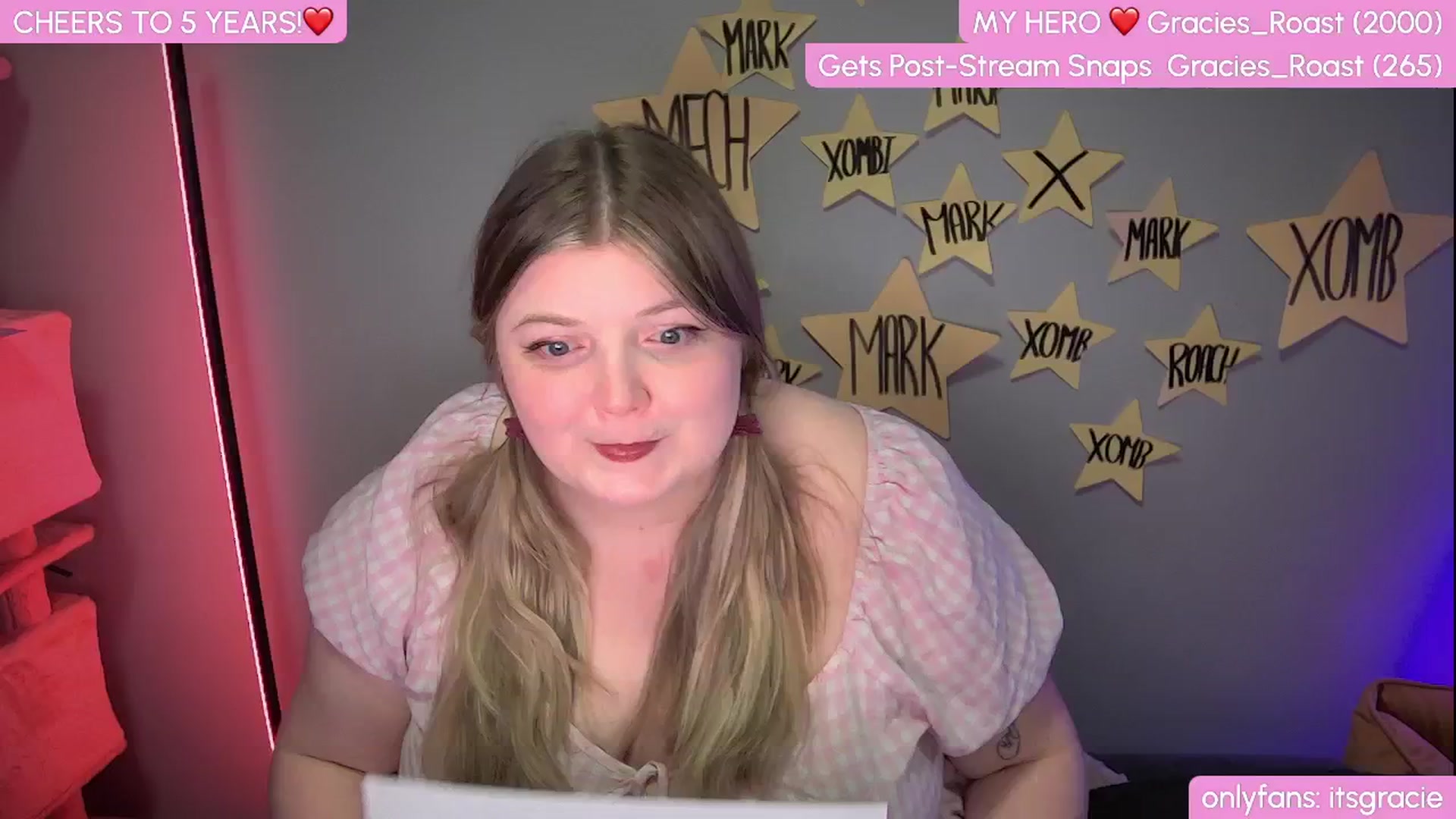 Gallery image thumbnail from Gracie's myfreecams stream on, 01/27/2025, 24:16 image 3 of 20