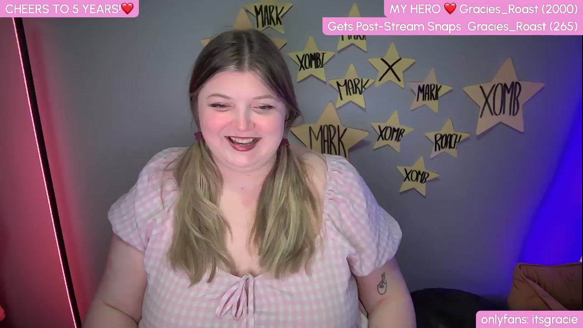 Gallery image thumbnail from Gracie's myfreecams stream on, 01/27/2025, 24:16 image 1 of 20