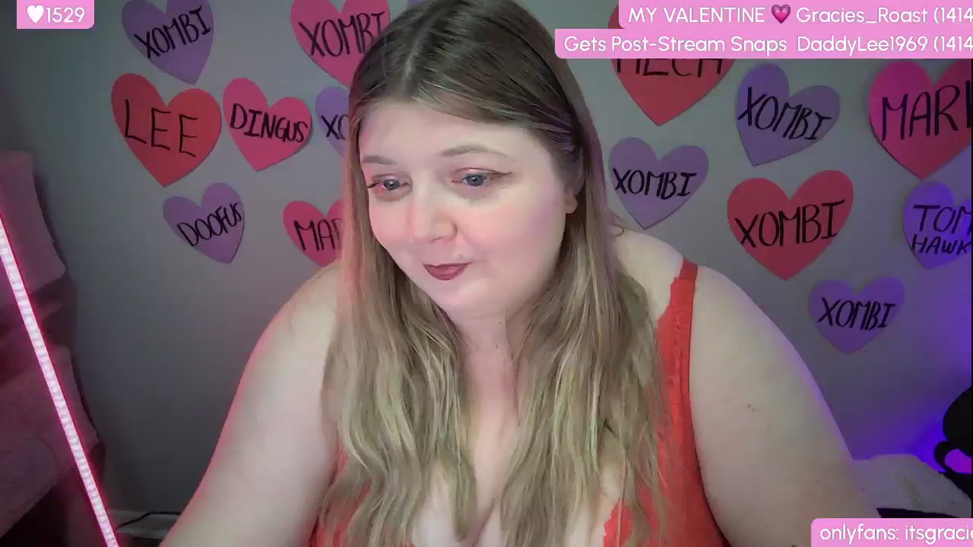 Gallery image thumbnail from Gracie's myfreecams stream on, 02/13/2025, 01:43 image 2 of 20