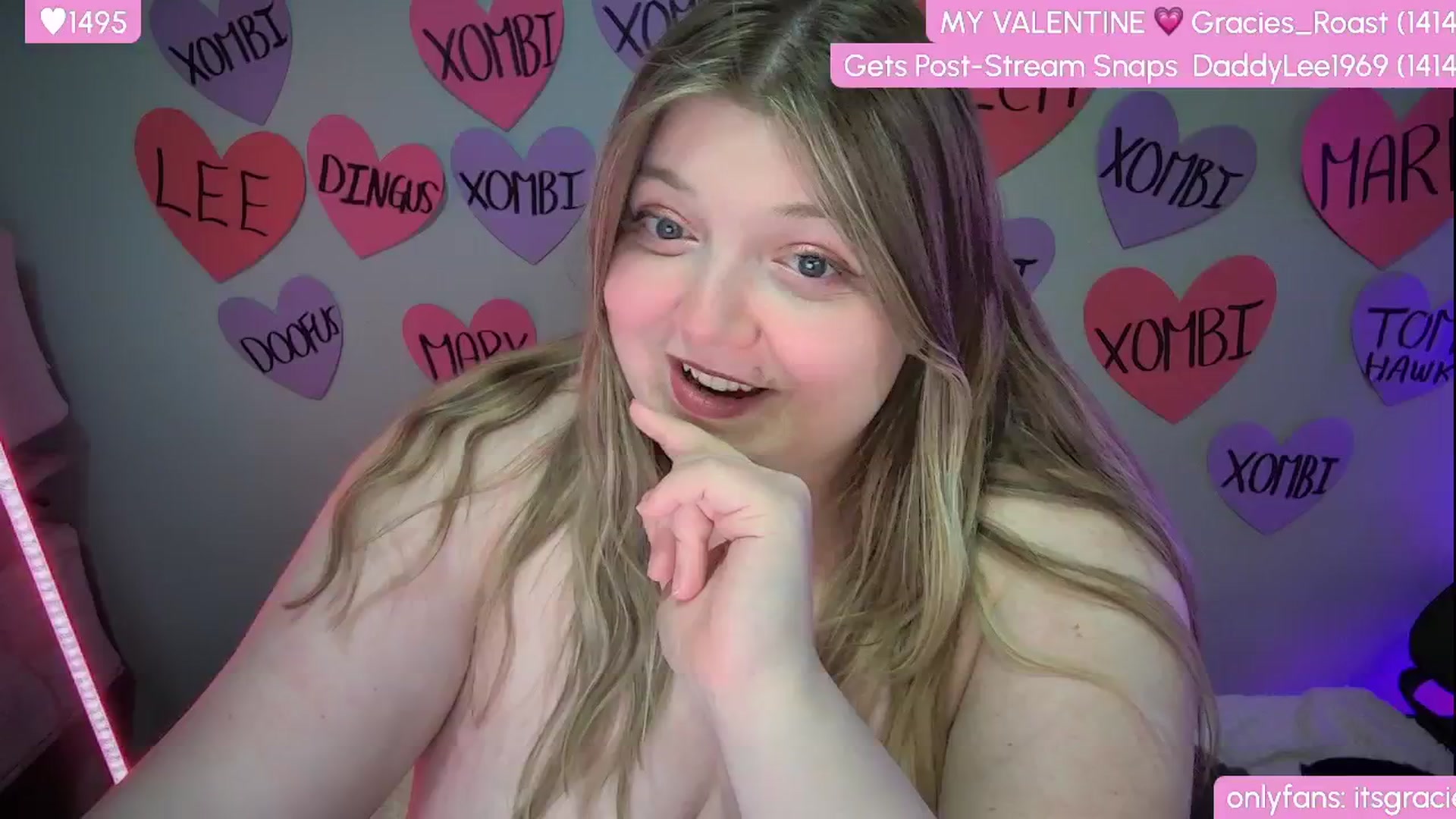 Gallery image thumbnail from Gracie's myfreecams stream on, 02/13/2025, 01:43 image 13 of 20
