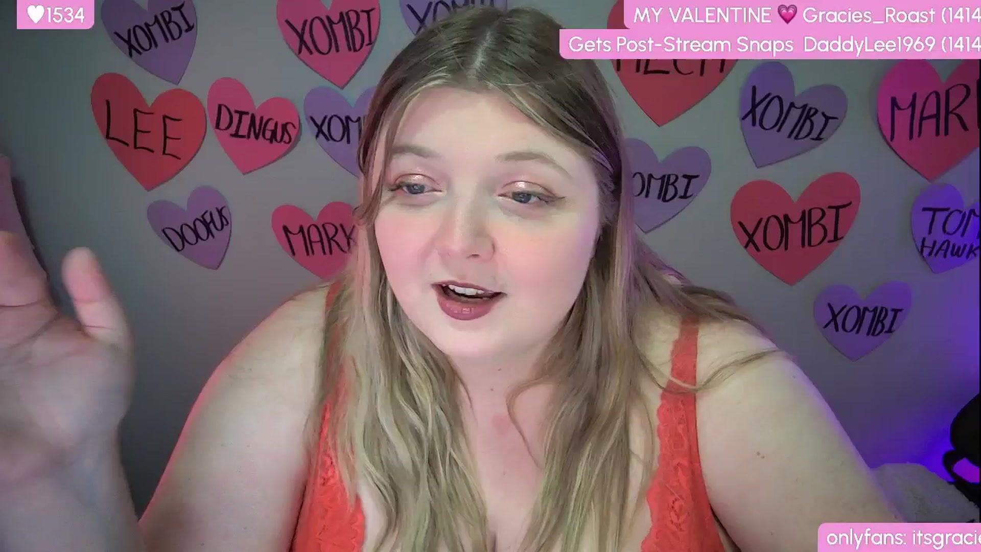 Gallery image thumbnail from Gracie's myfreecams stream on, 02/13/2025, 01:43 image 9 of 20