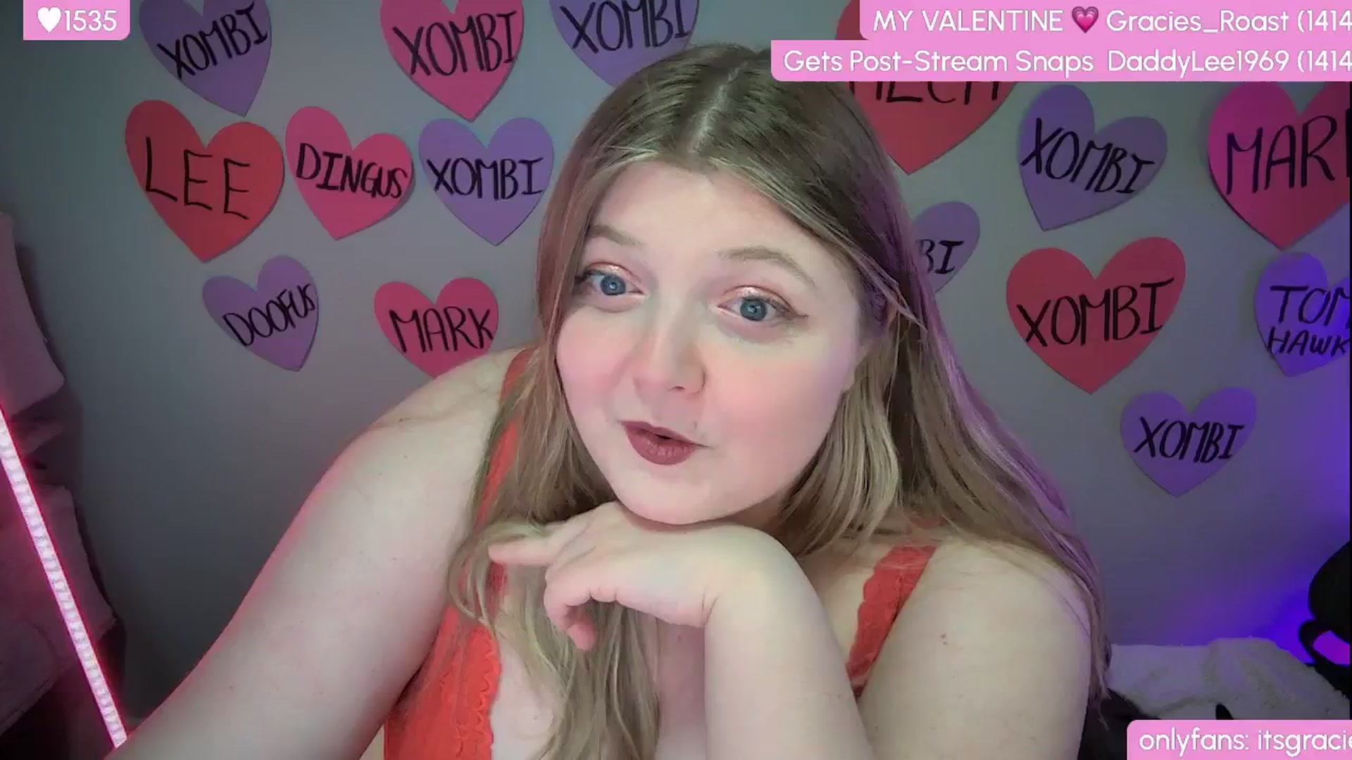 Gallery image thumbnail from Gracie's myfreecams stream on, 02/13/2025, 01:43 image 10 of 20