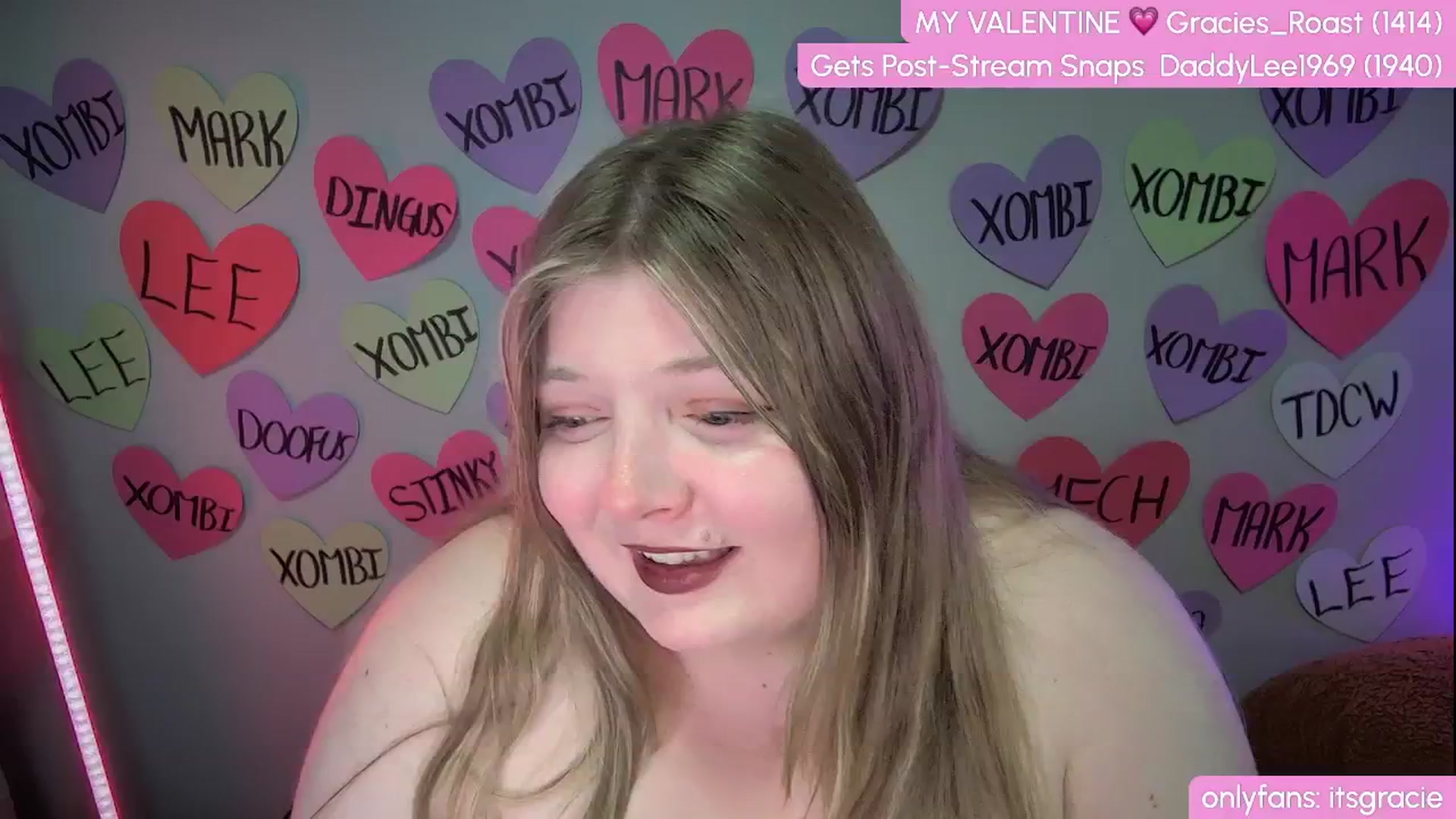 Gallery image thumbnail from Gracie's myfreecams stream on, 02/24/2025, 01:04 image 12 of 20
