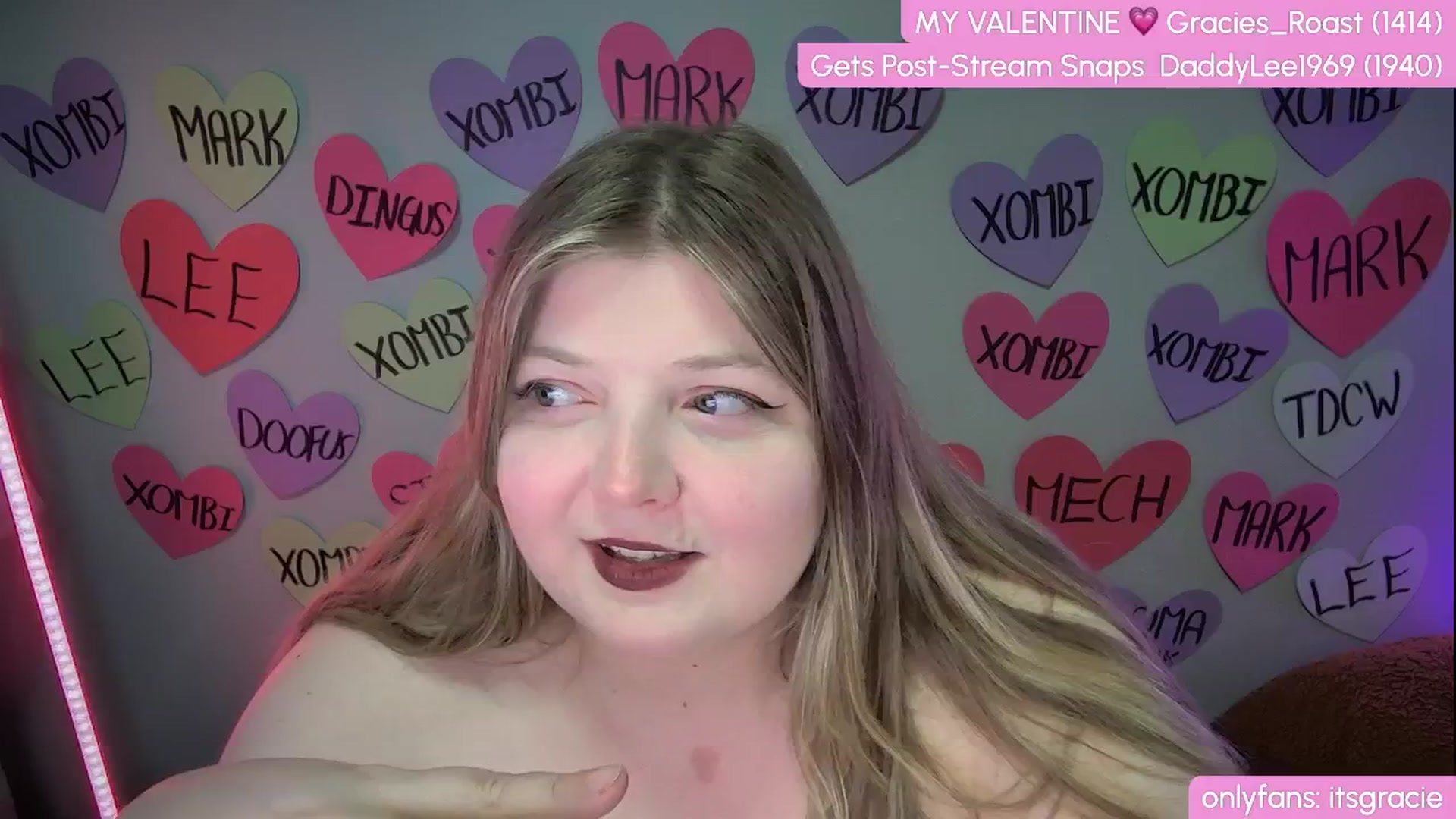 Gallery image thumbnail from Gracie's myfreecams stream on, 02/24/2025, 01:04 image 7 of 20