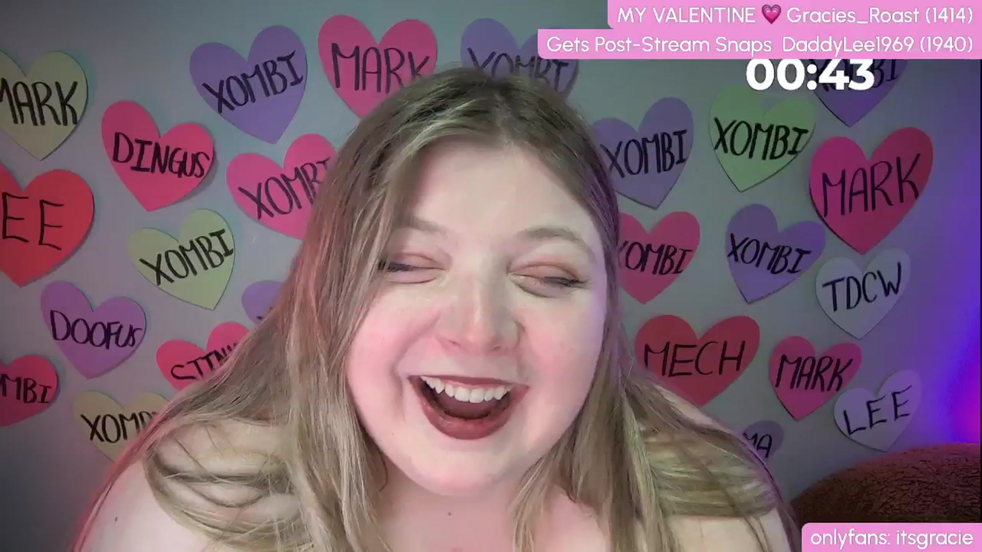 Gallery image thumbnail from Gracie's myfreecams stream on, 02/24/2025, 01:04 image 18 of 20