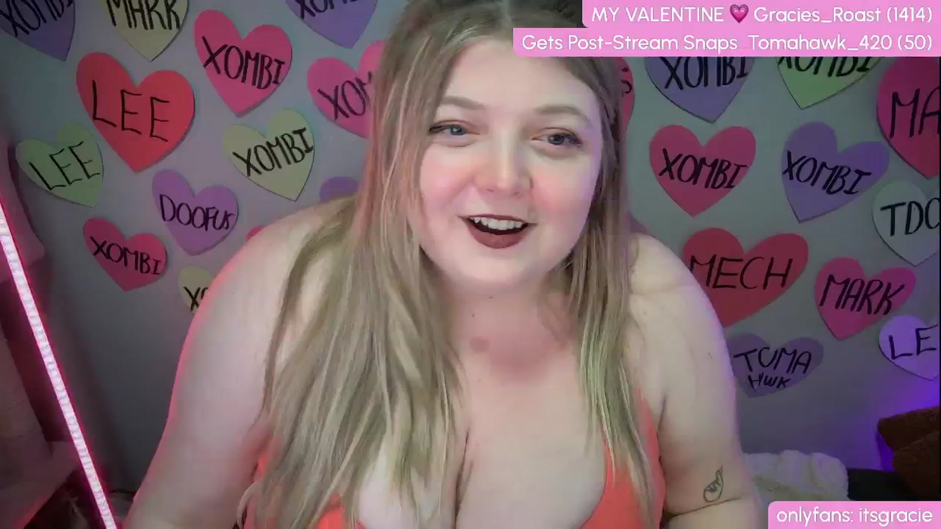 Gallery image thumbnail from Gracie's myfreecams stream on, 02/26/2025, 24:21 image 19 of 20