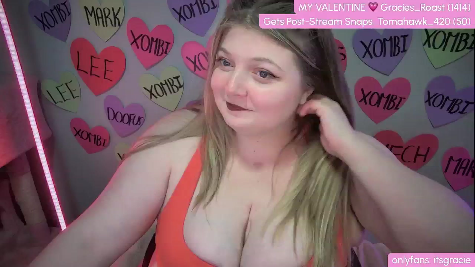 Gallery image thumbnail from Gracie's myfreecams stream on, 02/26/2025, 24:21 image 8 of 20