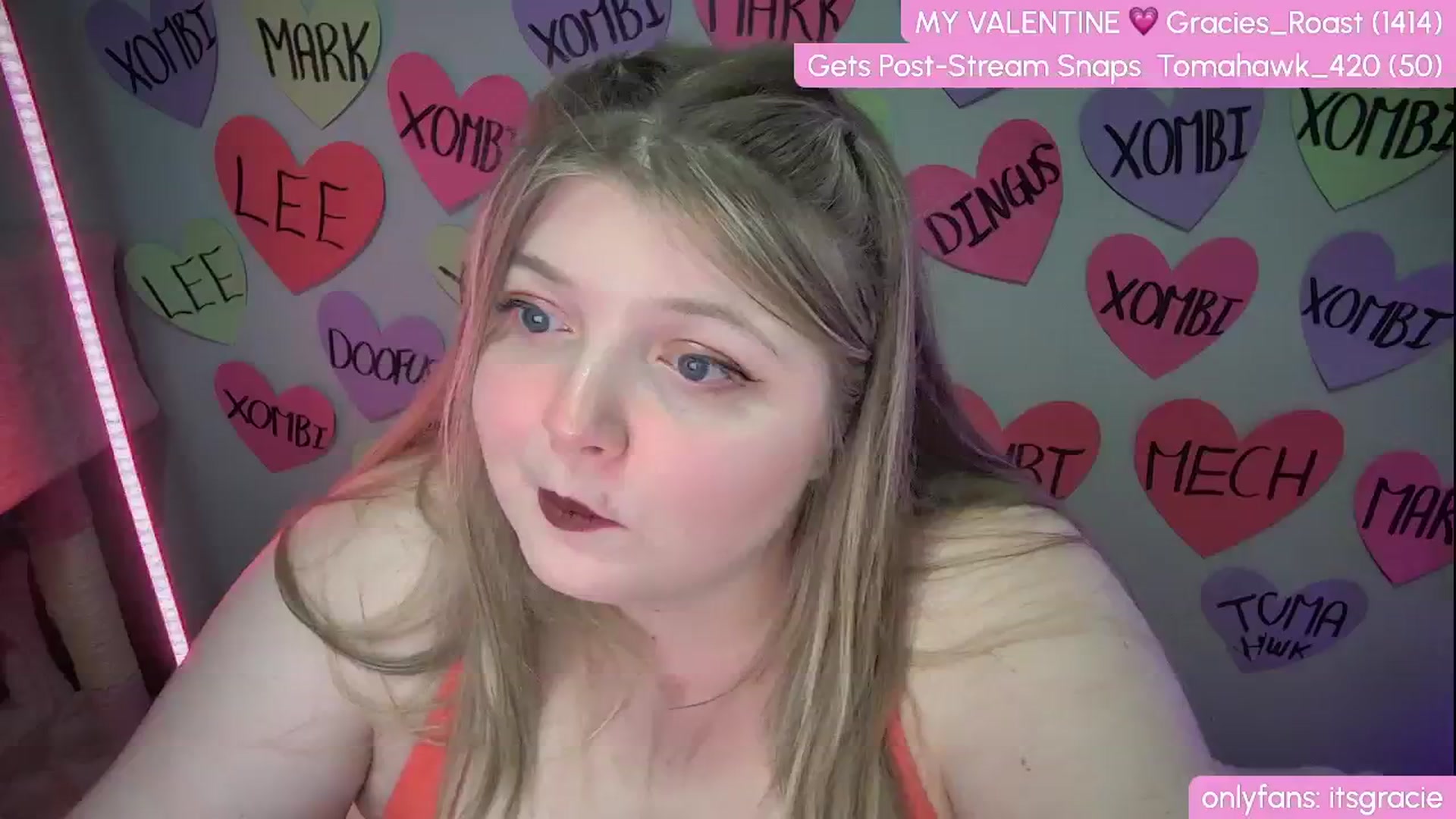 Gallery image thumbnail from Gracie's myfreecams stream on, 02/26/2025, 24:21 image 4 of 20