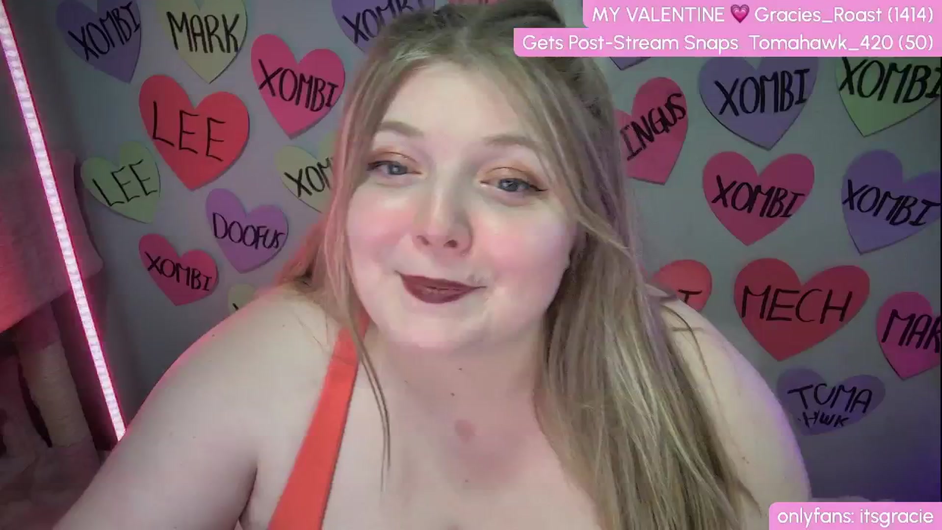 Gallery image thumbnail from Gracie's myfreecams stream on, 02/26/2025, 24:21 image 5 of 20