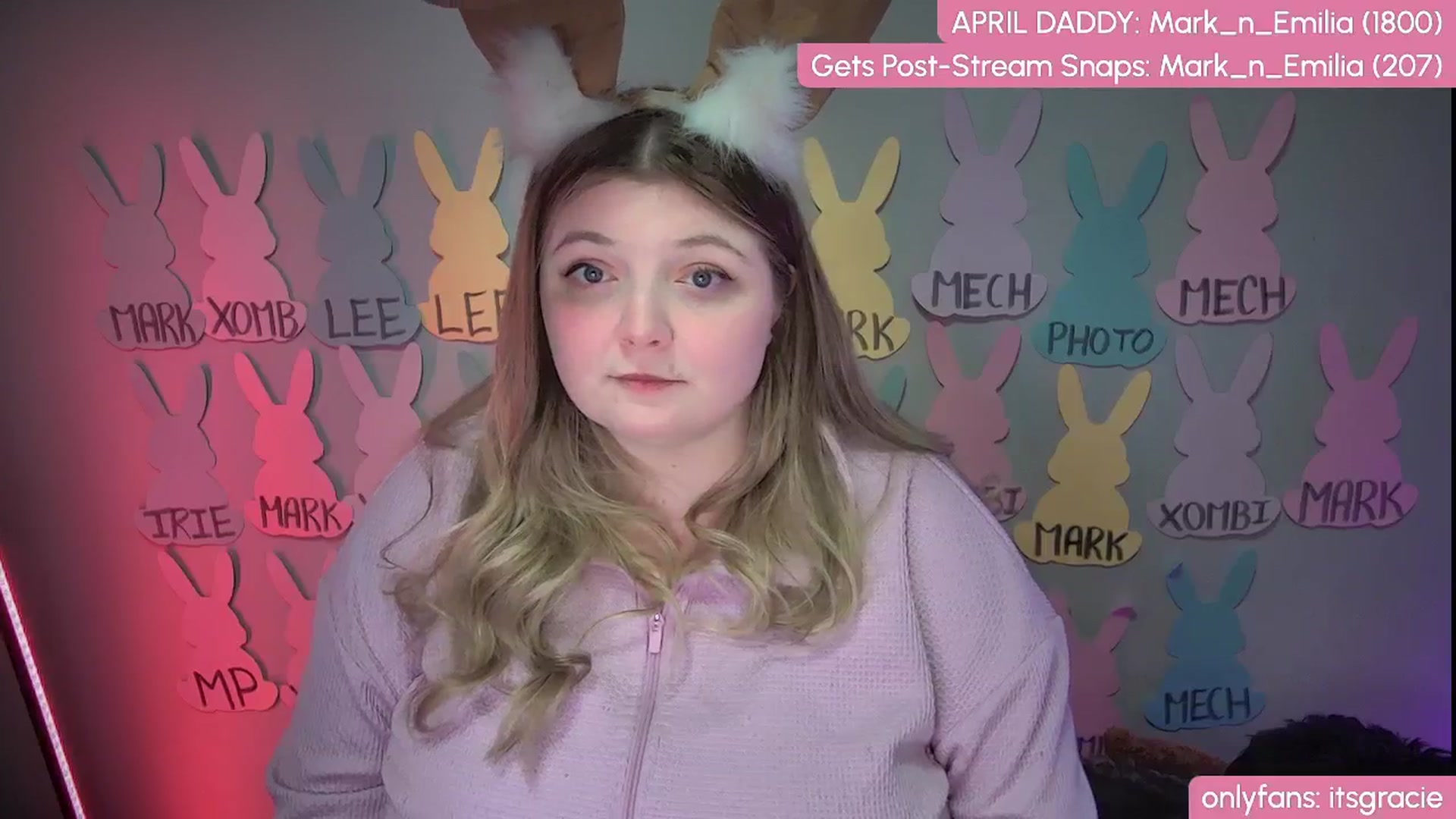 Gallery image thumbnail from Gracie's myfreecams stream on, 04/21/2025, 01:21 image 17 of 20