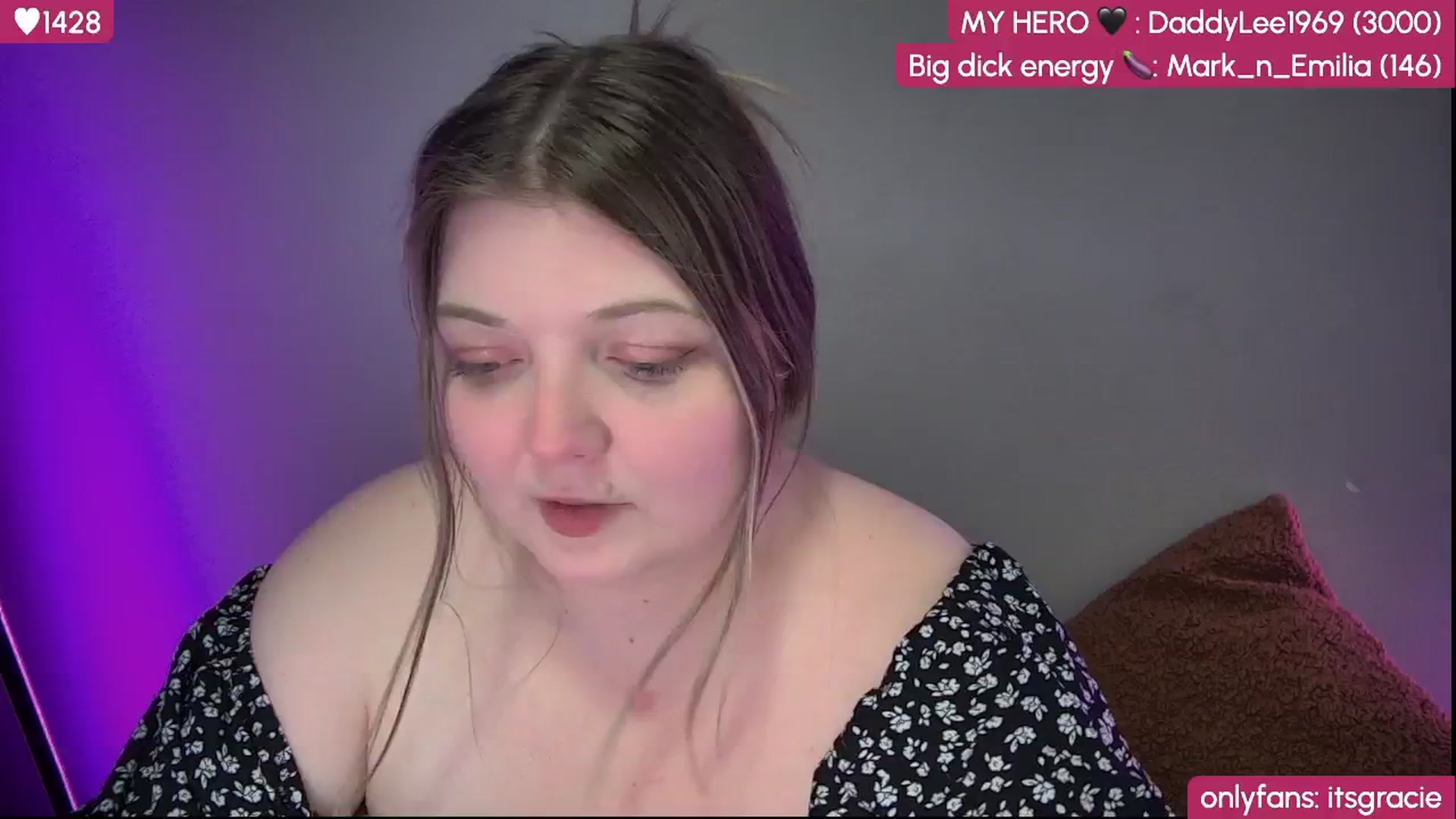 Gallery image thumbnail from Gracie's myfreecams stream on, 07/28/2025, 01:00 image 16 of 20