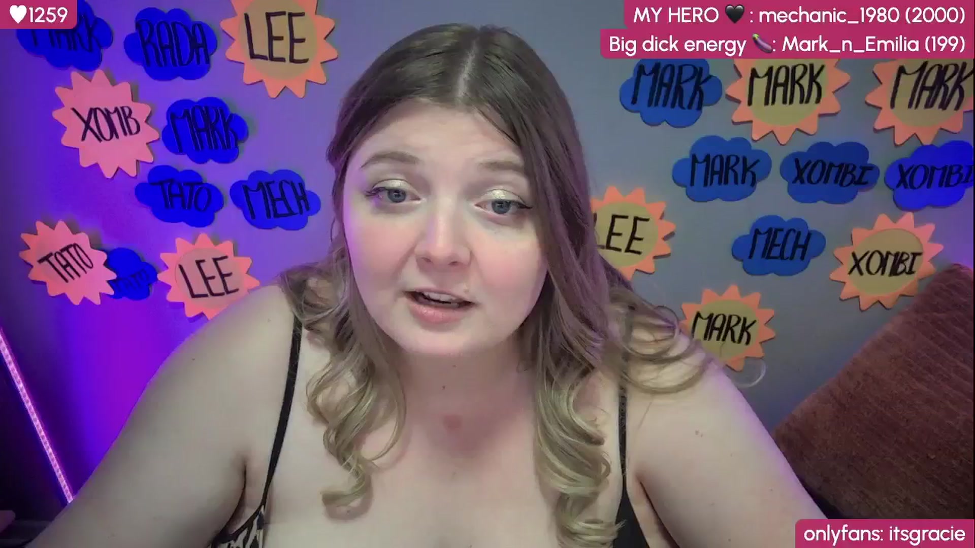 Gallery image thumbnail from Gracie's myfreecams stream on, 08/19/2025, 24:48 image 18 of 20