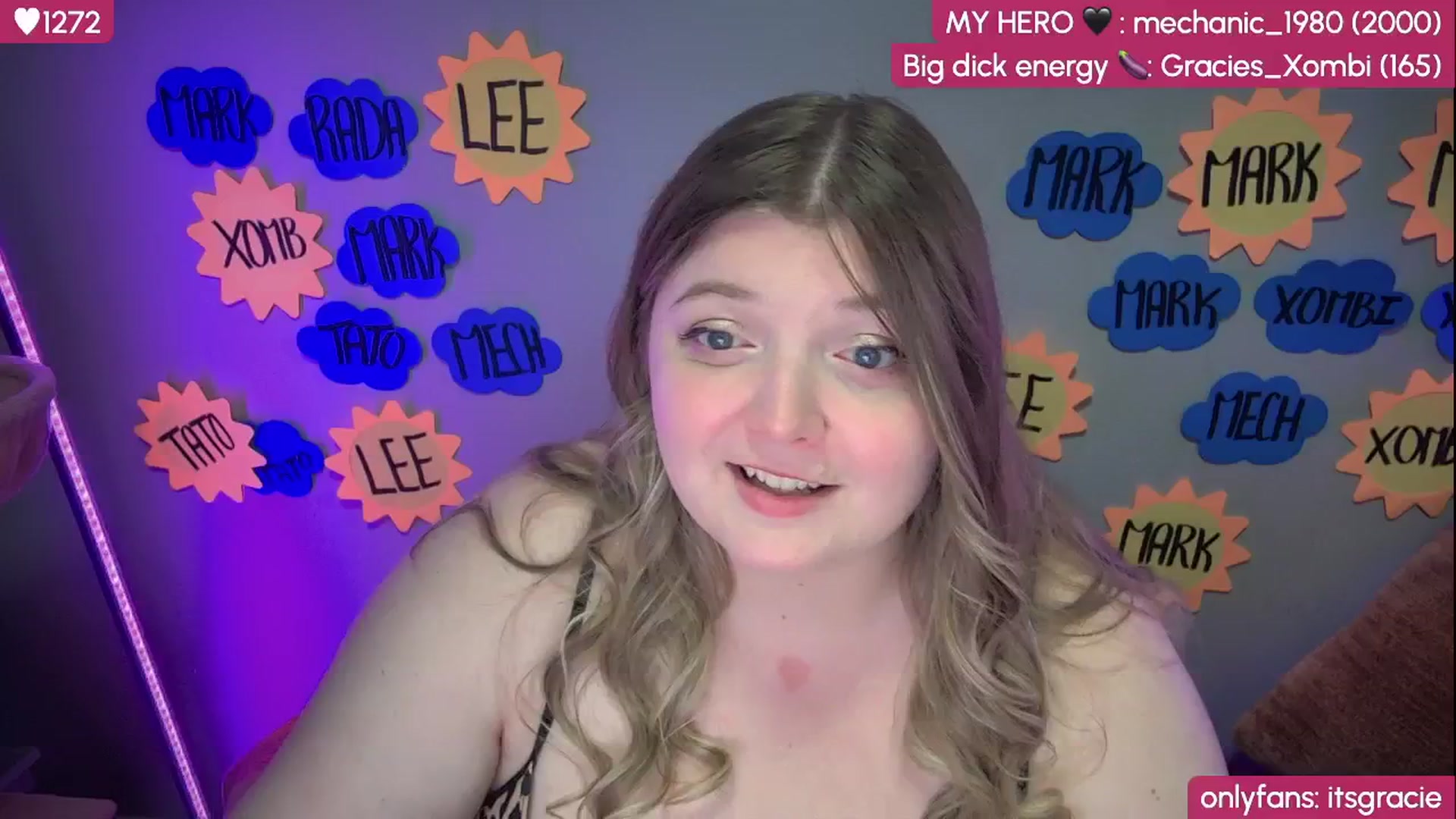 Gallery image thumbnail from Gracie's myfreecams stream on, 08/19/2025, 24:48 image 7 of 20
