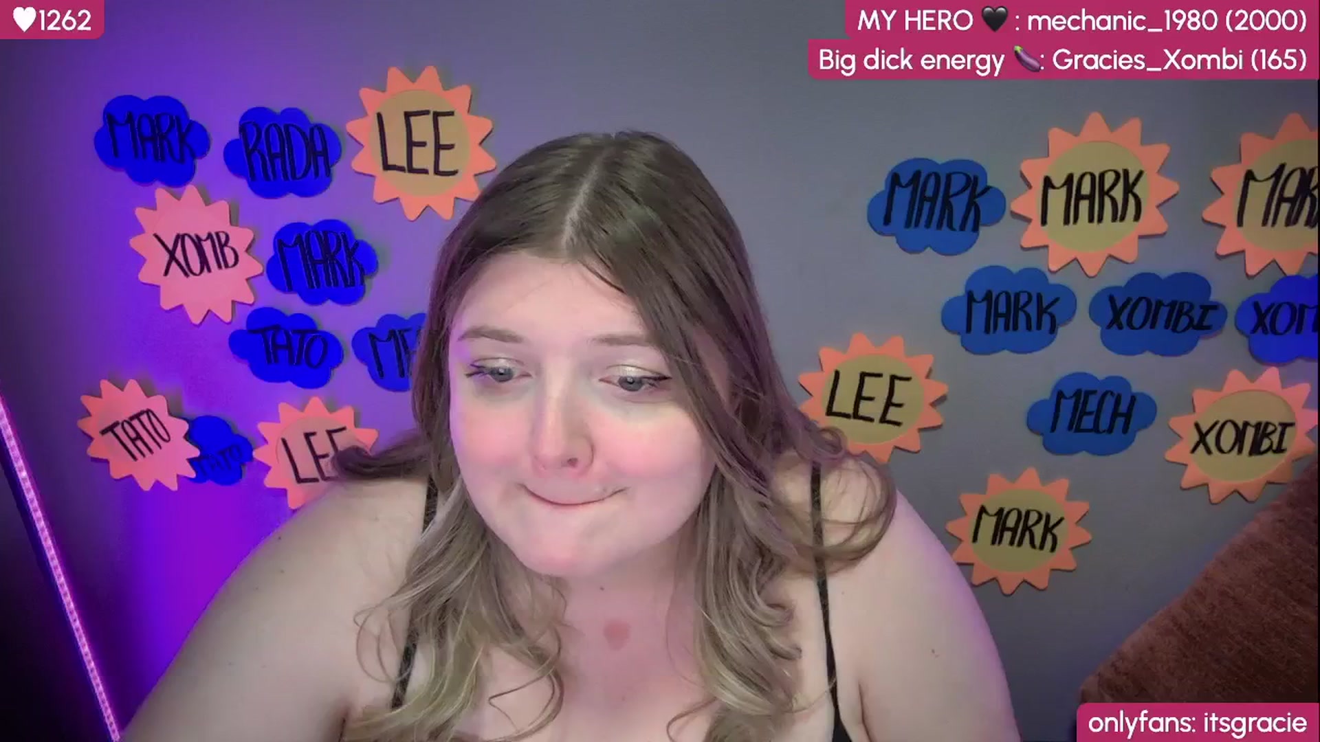 Gallery image thumbnail from Gracie's myfreecams stream on, 08/19/2025, 24:48 image 15 of 20