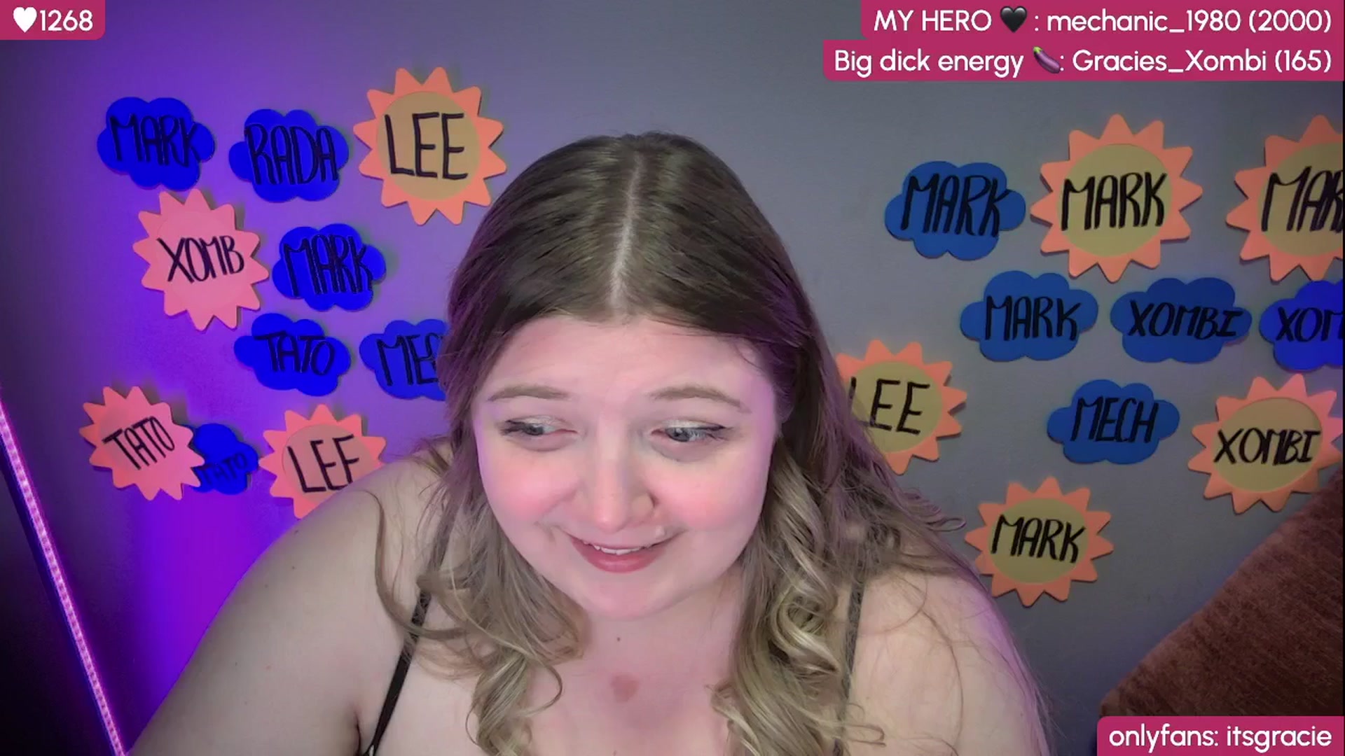 Gallery image thumbnail from Gracie's myfreecams stream on, 08/19/2025, 24:48 image 12 of 20