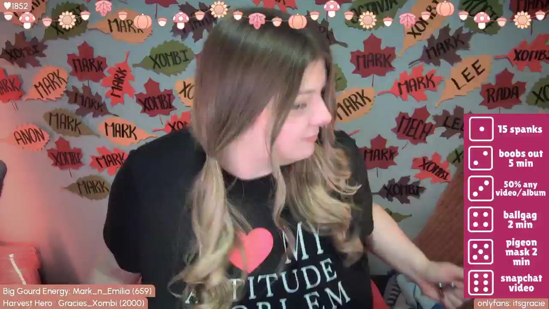 Gallery image thumbnail from Gracie's myfreecams stream on, 09/24/2025, 24:31 image 12 of 20