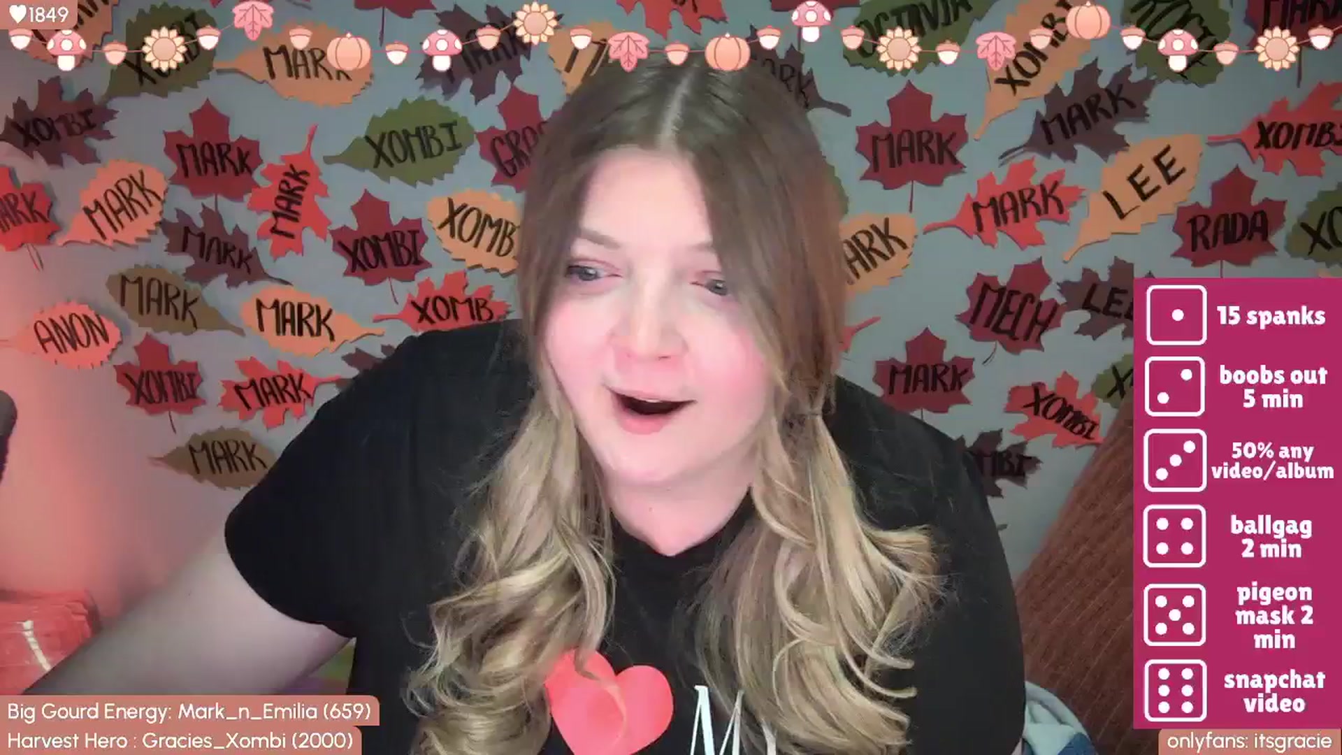 Gallery image thumbnail from Gracie's myfreecams stream on, 09/24/2025, 24:31 image 9 of 20