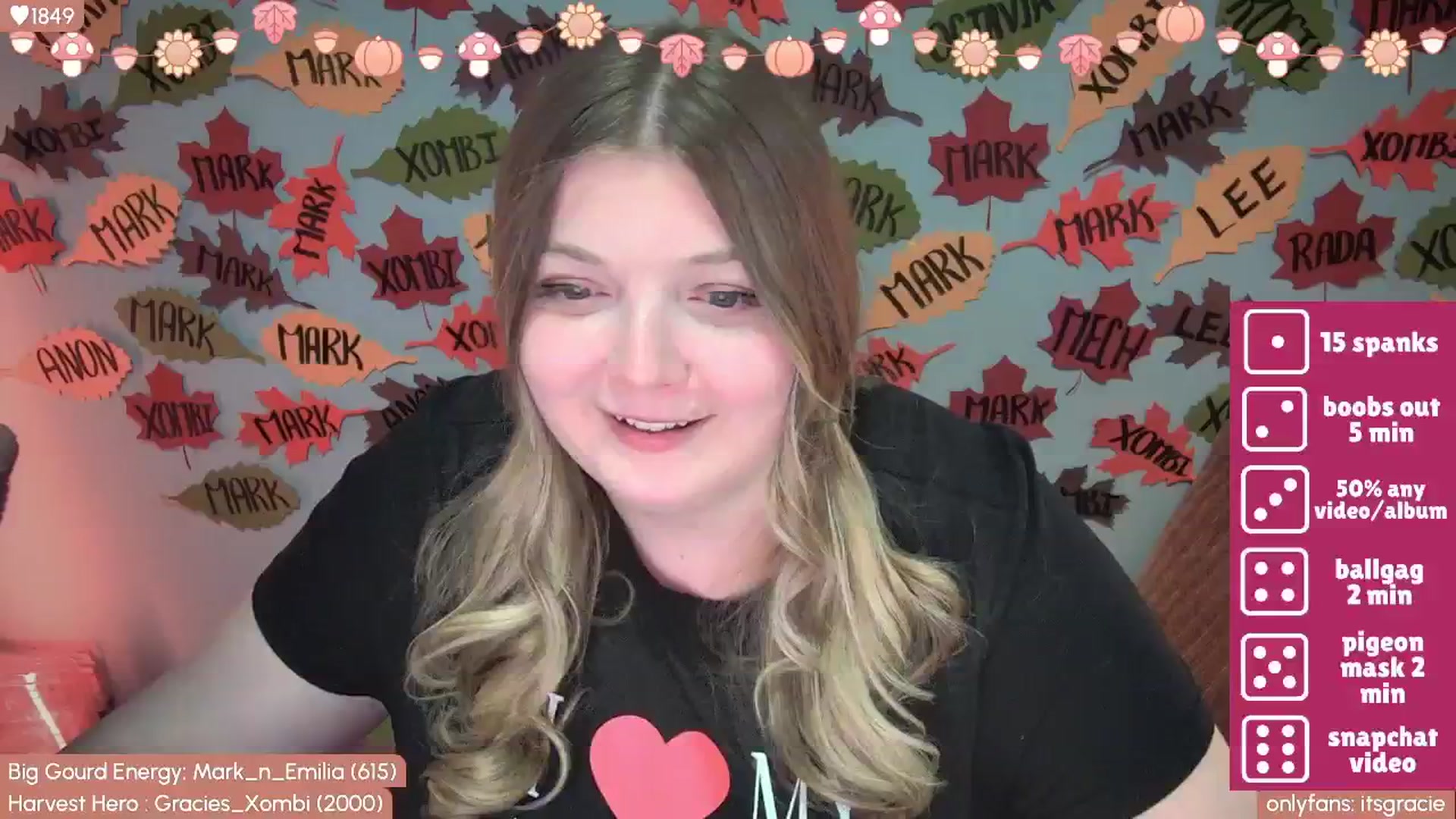 Gallery image thumbnail from Gracie's myfreecams stream on, 09/24/2025, 24:31 image 6 of 20