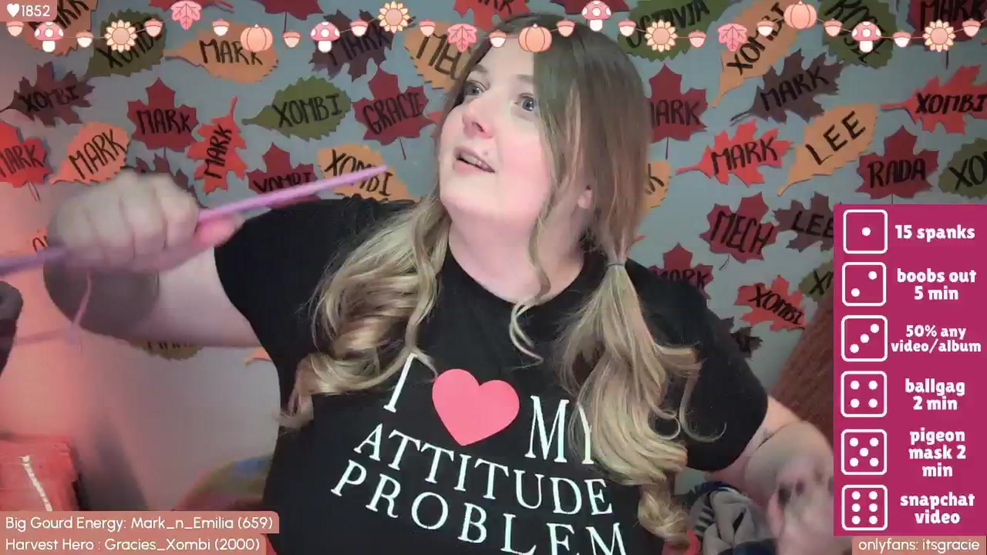Gallery image thumbnail from Gracie's myfreecams stream on, 09/24/2025, 24:31 image 19 of 20