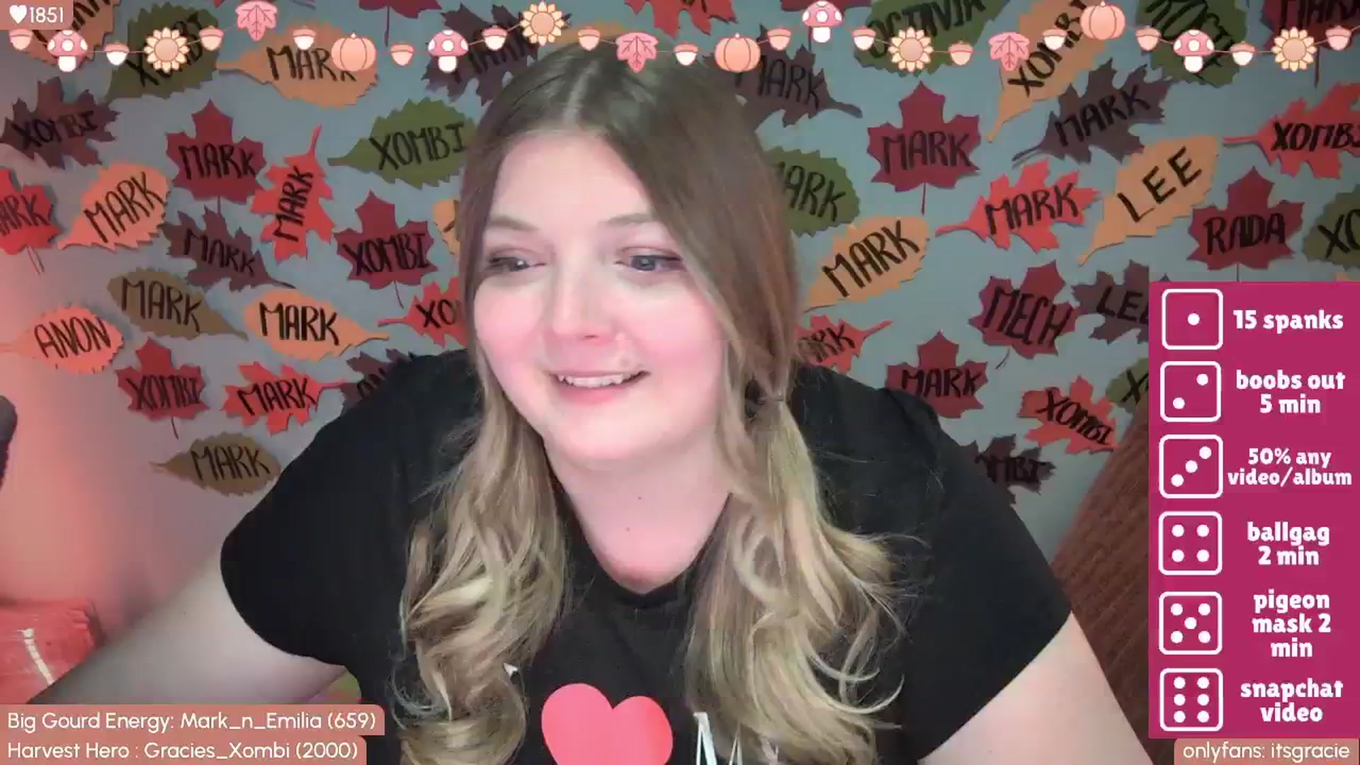 Gallery image thumbnail from Gracie's myfreecams stream on, 09/24/2025, 24:31 image 11 of 20