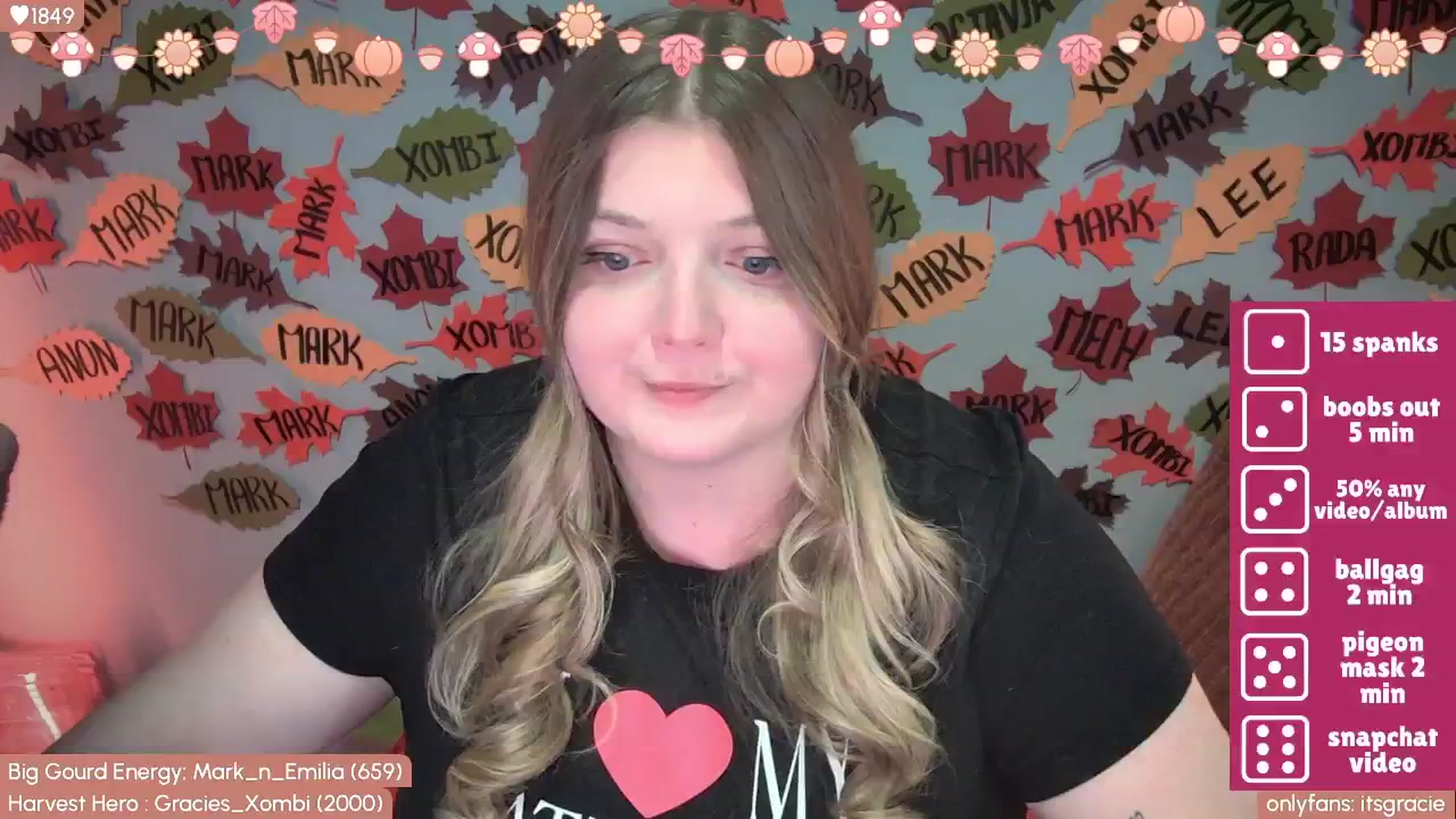 Gallery image thumbnail from Gracie's myfreecams stream on, 09/24/2025, 24:31 image 7 of 20