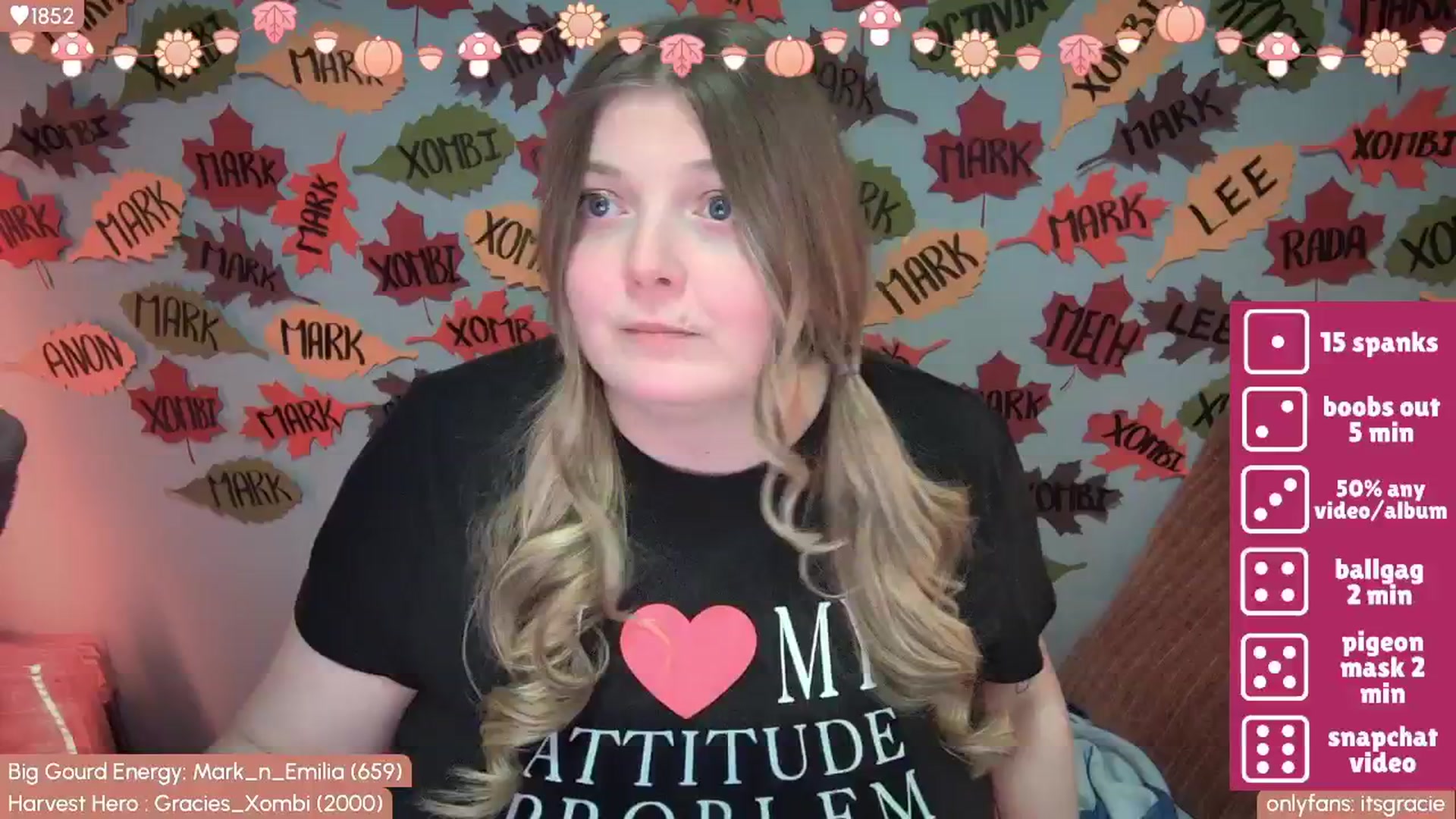 Gallery image thumbnail from Gracie's myfreecams stream on, 09/24/2025, 24:31 image 14 of 20
