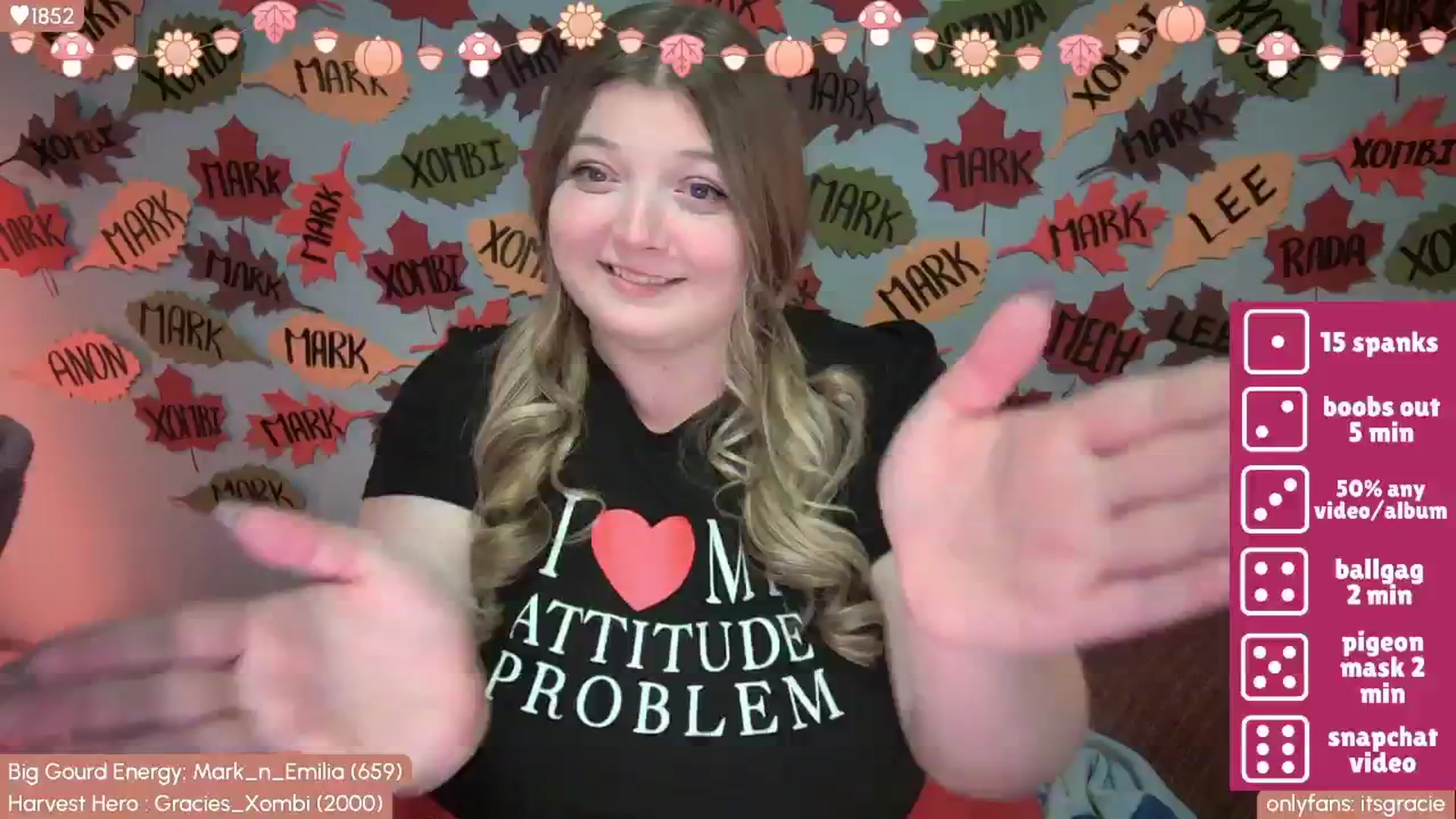 Gallery image thumbnail from Gracie's myfreecams stream on, 09/24/2025, 24:31 image 16 of 20