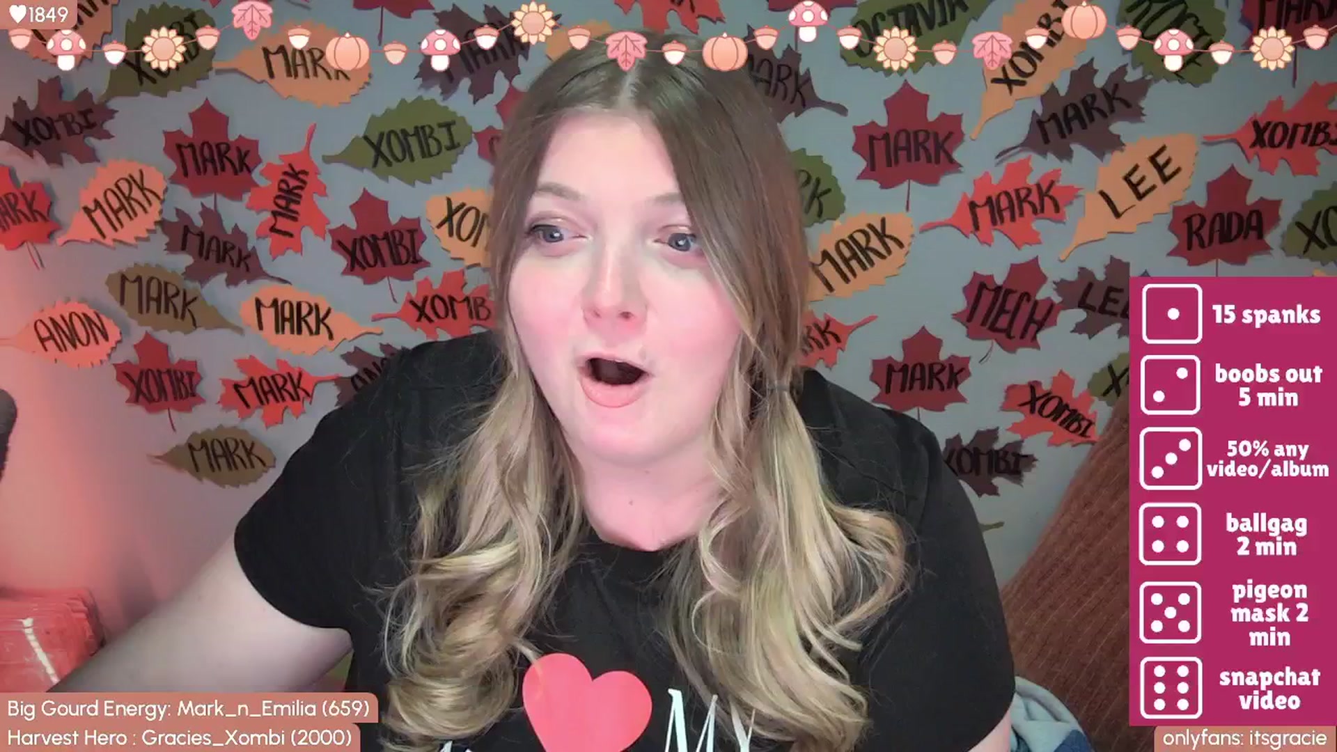 Gallery image thumbnail from Gracie's myfreecams stream on, 09/24/2025, 24:31 image 8 of 20