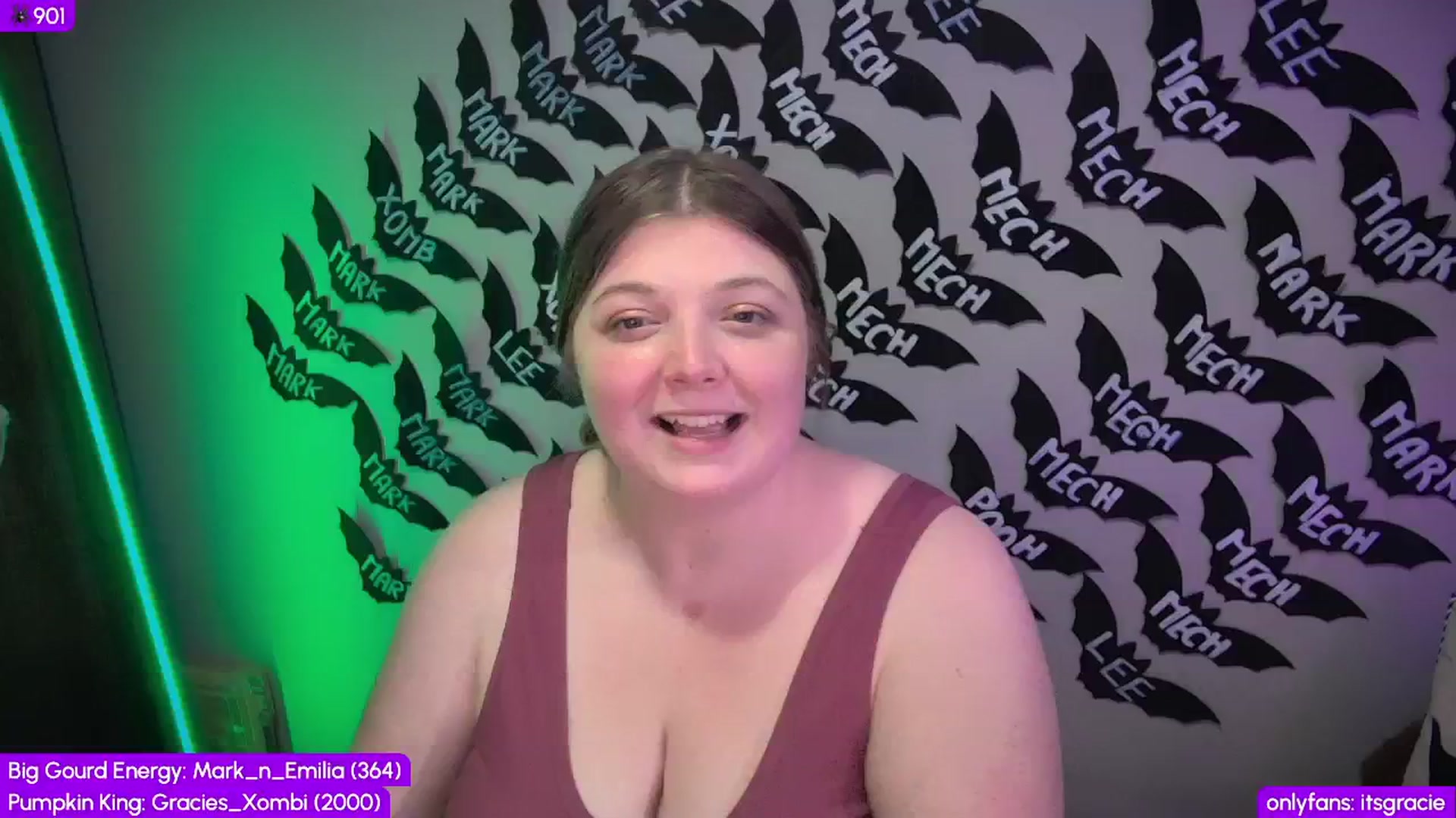 Gallery image thumbnail from Gracie's myfreecams stream on, 10/14/2025, 24:18 image 19 of 20
