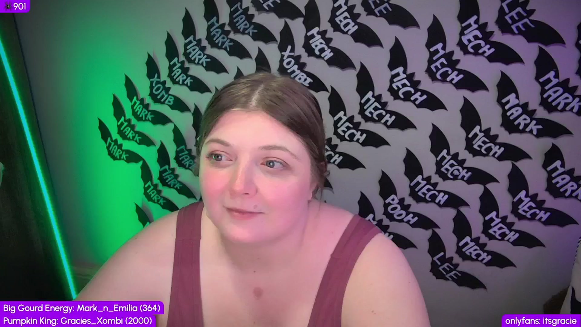 Gallery image thumbnail from Gracie's myfreecams stream on, 10/14/2025, 24:18 image 20 of 20