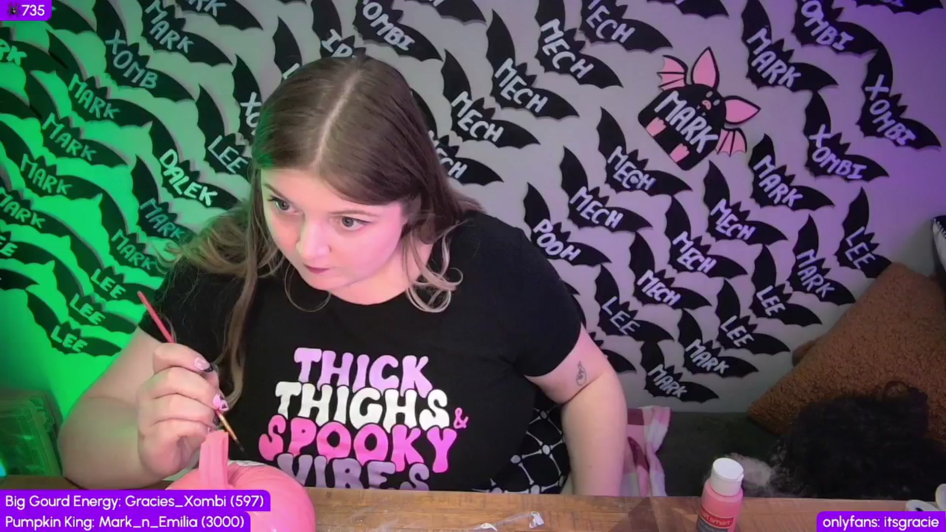Gallery image thumbnail from Gracie's myfreecams stream on, 10/19/2025, 24:50 image 13 of 20