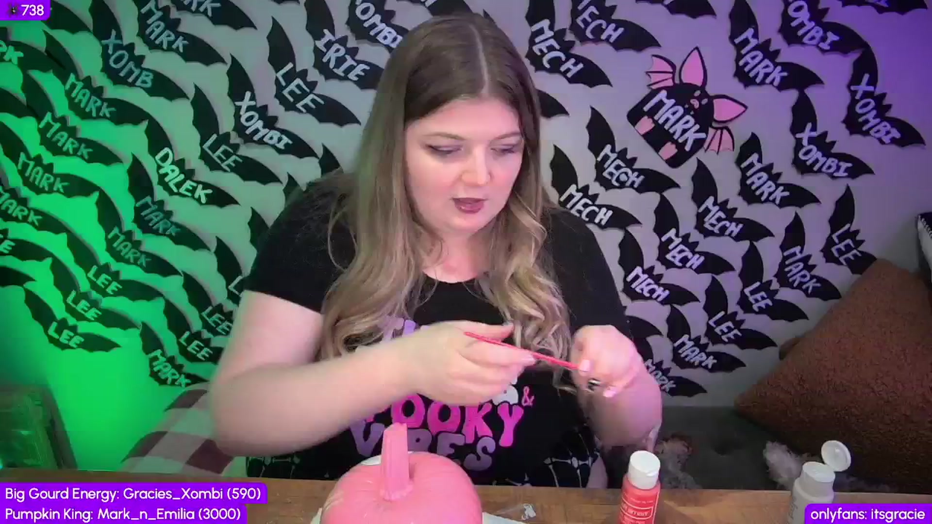 Gallery image thumbnail from Gracie's myfreecams stream on, 10/19/2025, 24:50 image 5 of 20