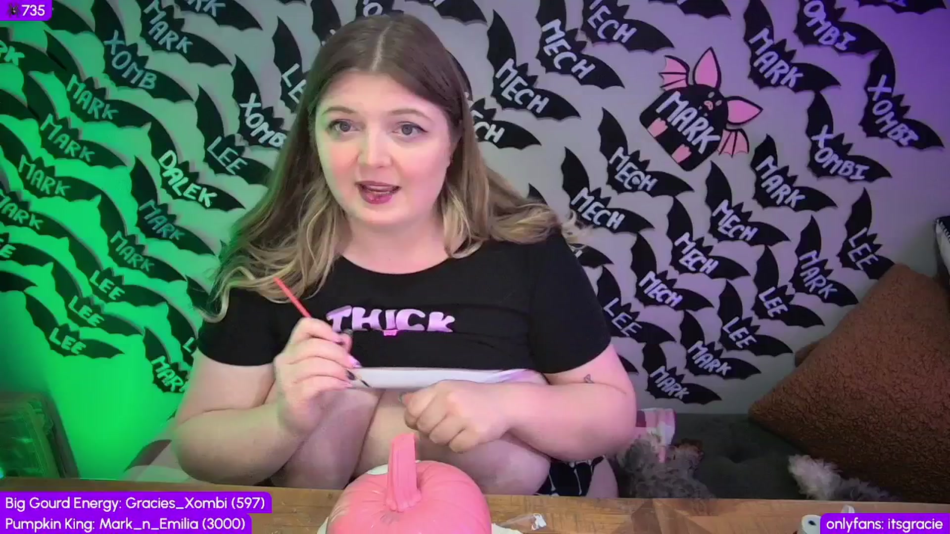 Gallery image thumbnail from Gracie's myfreecams stream on, 10/19/2025, 24:50 image 9 of 20